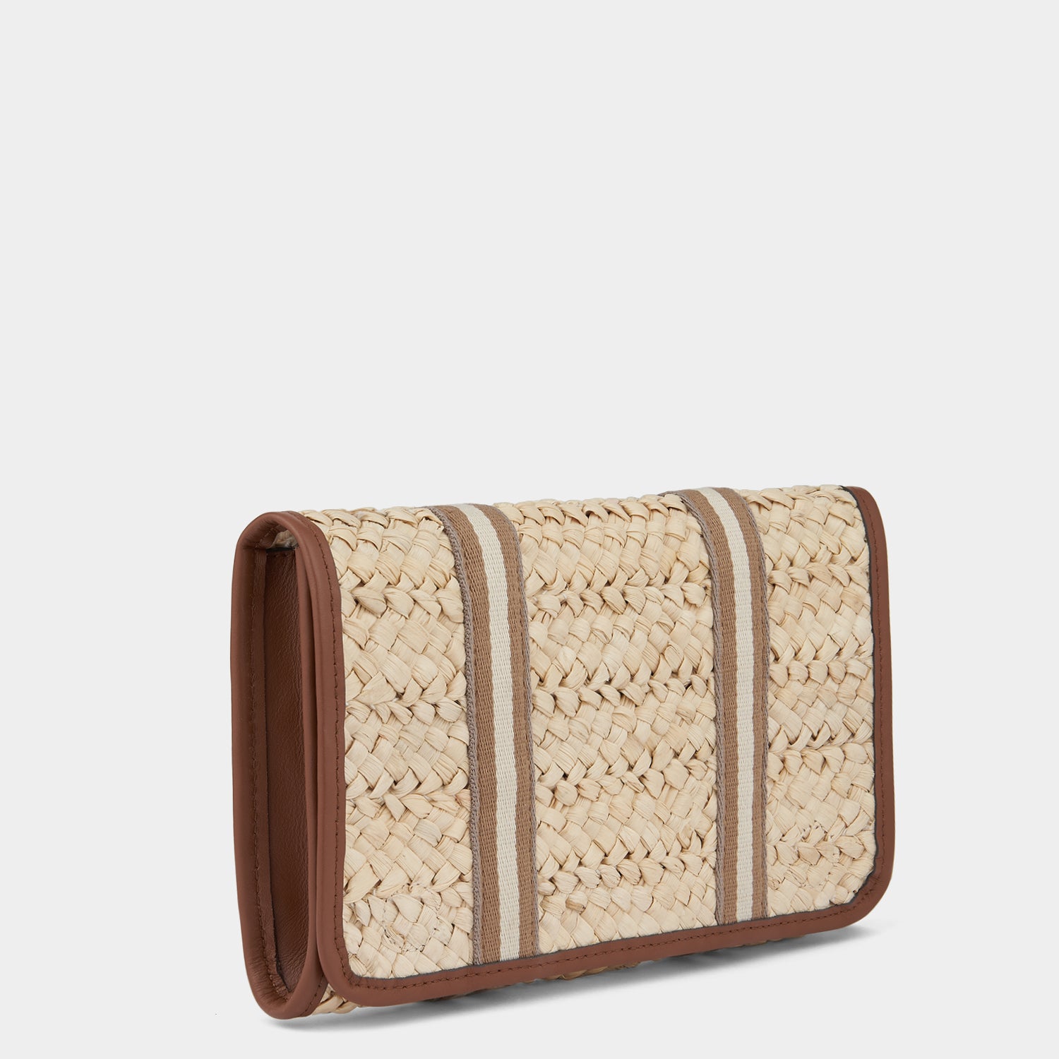 Walton Basket Clutch -

                  
                    Cornhusk in Natural -
                  

                  Anya Hindmarch UK
