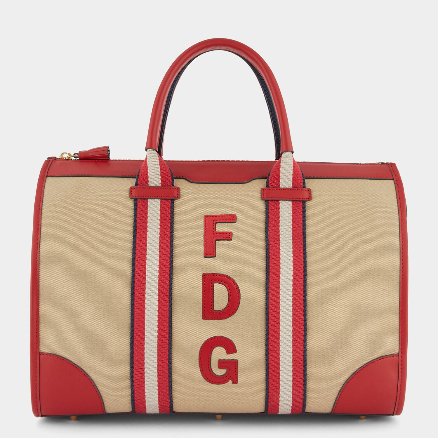 Bespoke Walton Zip Top Handbag -

                  
                    Canvas in Red -
                  

                  Anya Hindmarch UK
