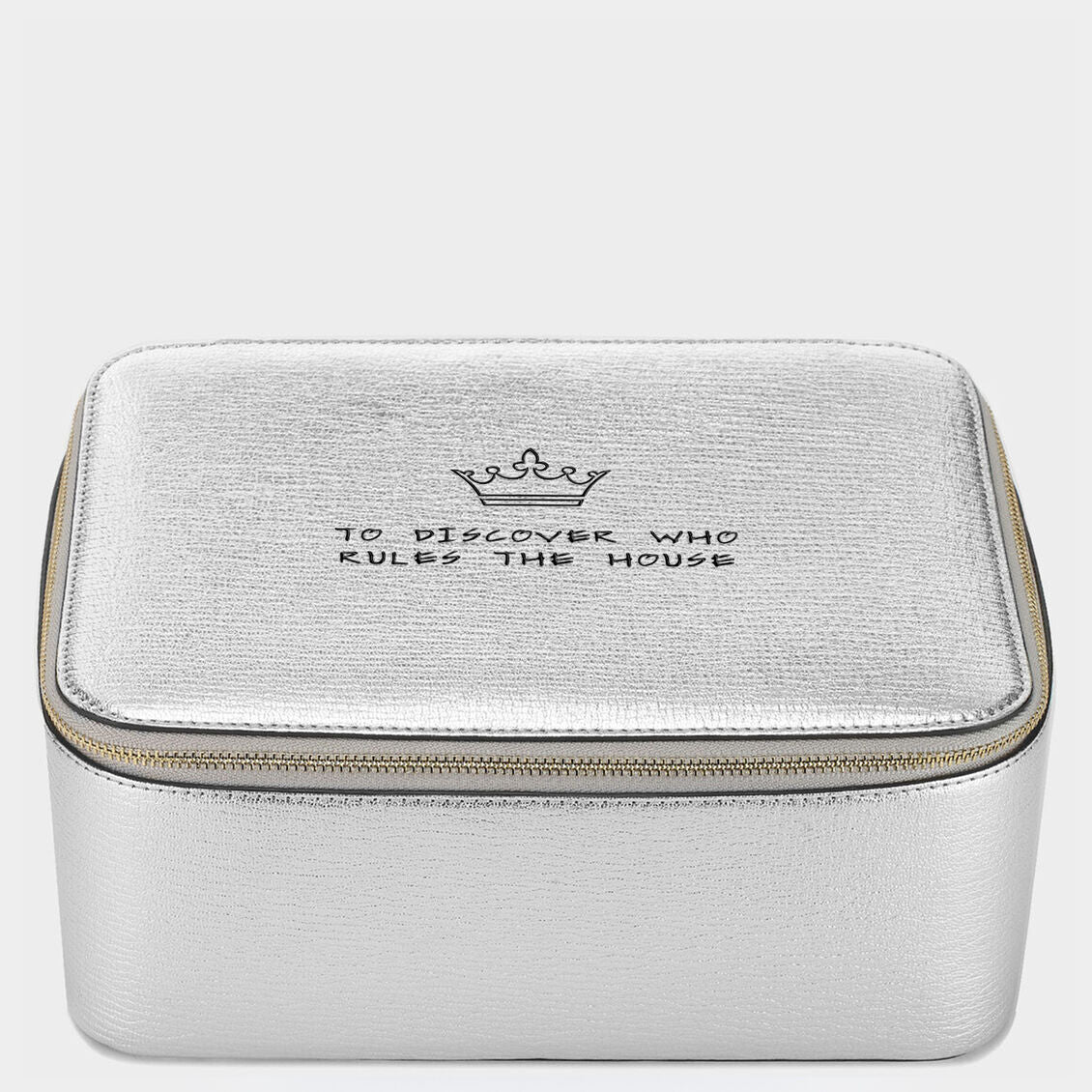Wedding Wow Box Medium -

                  
                    Capra Leather in Silver -
                  

                  Anya Hindmarch UK
