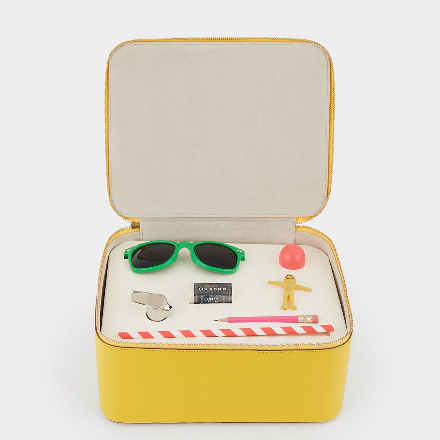 Childs Wow Box XL -

                  
                    Capra Leather in Yellow -
                  

                  Anya Hindmarch UK
