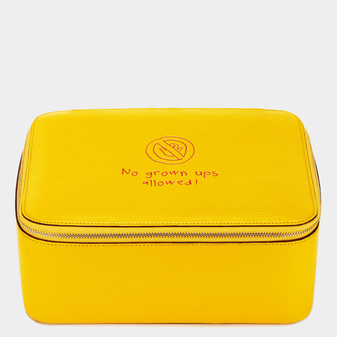 Childs Wow Box XL -

                  
                    Capra Leather in Yellow -
                  

                  Anya Hindmarch UK
