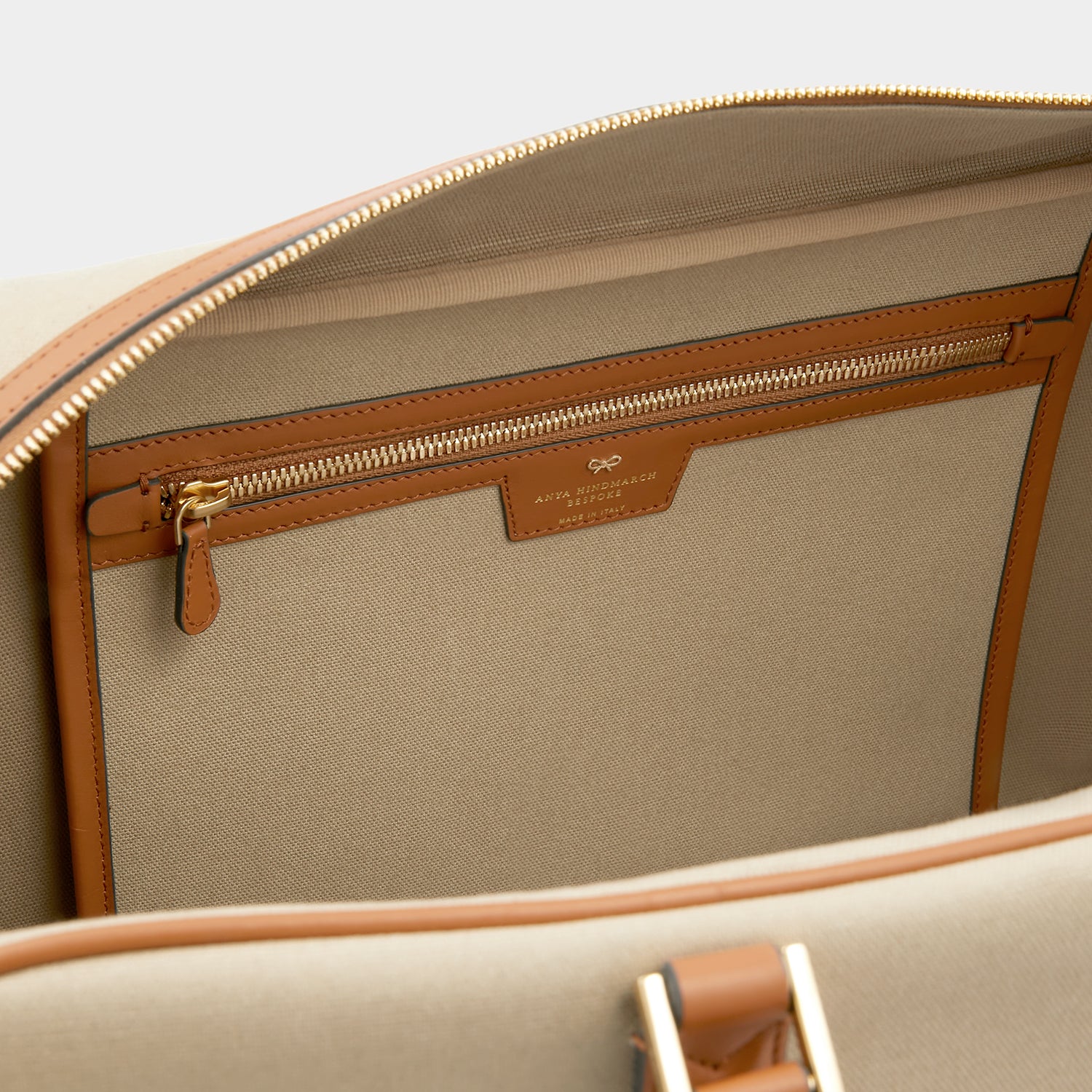 Bespoke Walton Latimer Weekend Bag -

                  
                    Canvas in Natural/Tan -
                  

                  Anya Hindmarch UK
