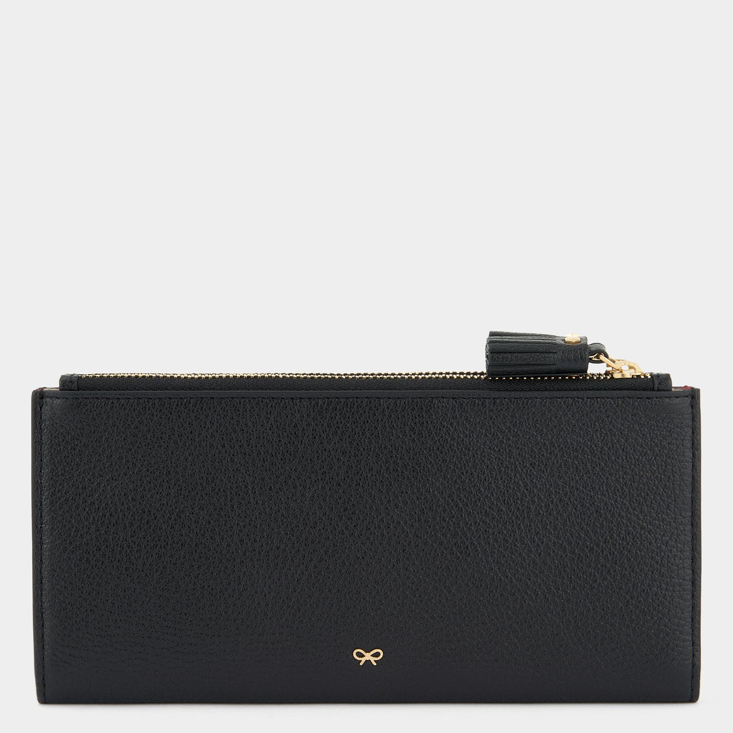 Peeping Eyes Large Double Zip Wallet -

                  
                    Capra Leather in Black -
                  

                  Anya Hindmarch UK
