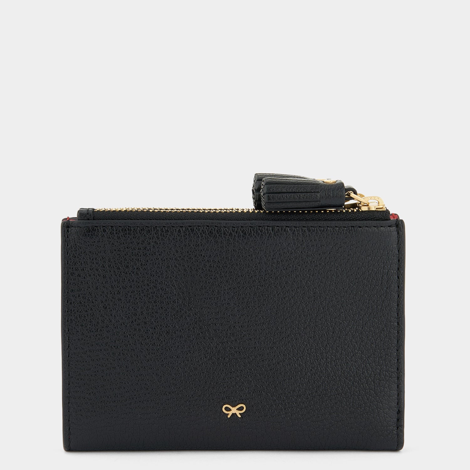 Peeping Eyes Small Double Zip Wallet -

                  
                    Capra Leather in Black -
                  

                  Anya Hindmarch UK
