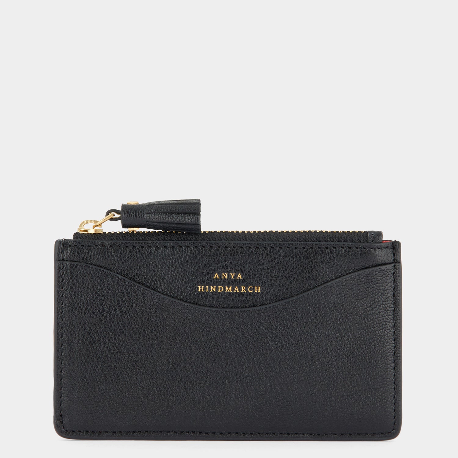 Peeping Eyes Zip Card Case -

                  
                    Capra Leather in Black -
                  

                  Anya Hindmarch UK
