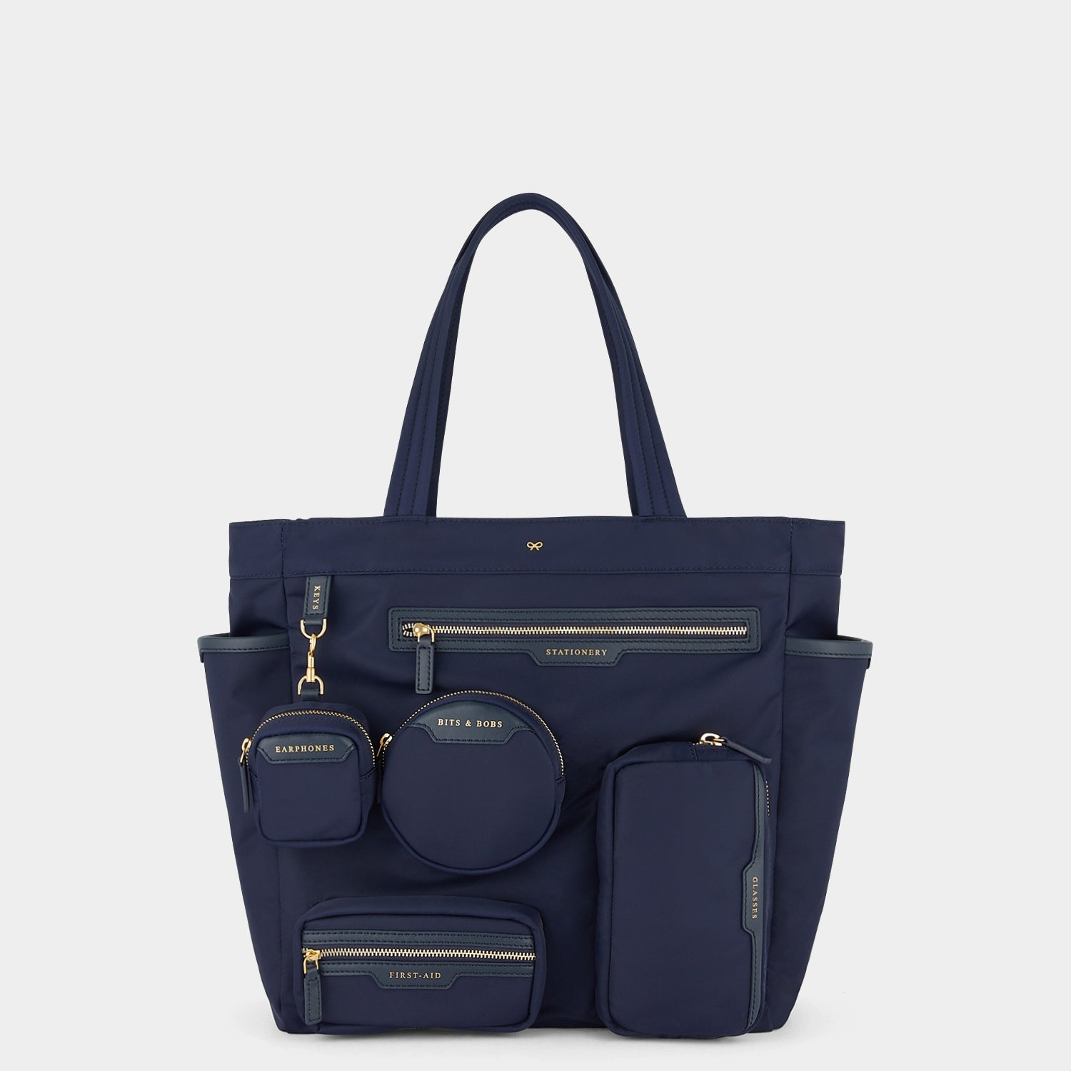 Commuter Tote -

                  
                    Regenerated Econyl® in Marine -
                  

                  Anya Hindmarch UK
