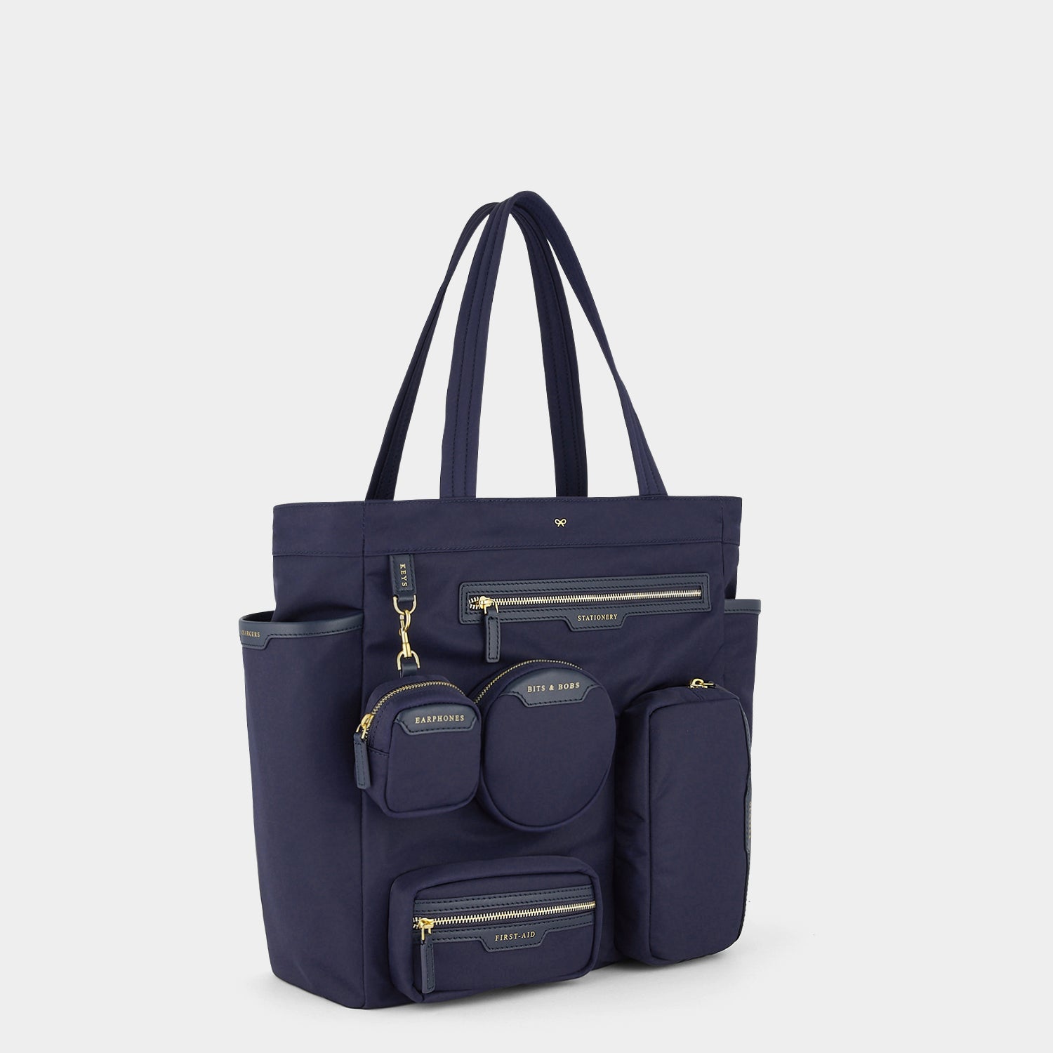 Commuter Tote -

                  
                    Regenerated Econyl® in Marine -
                  

                  Anya Hindmarch UK
