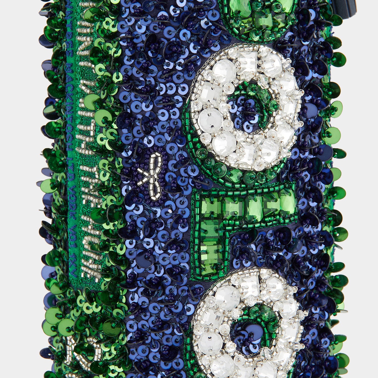 Anya Brands Polo Clutch -

                  
                    Sequins in Marine -
                  

                  Anya Hindmarch UK
