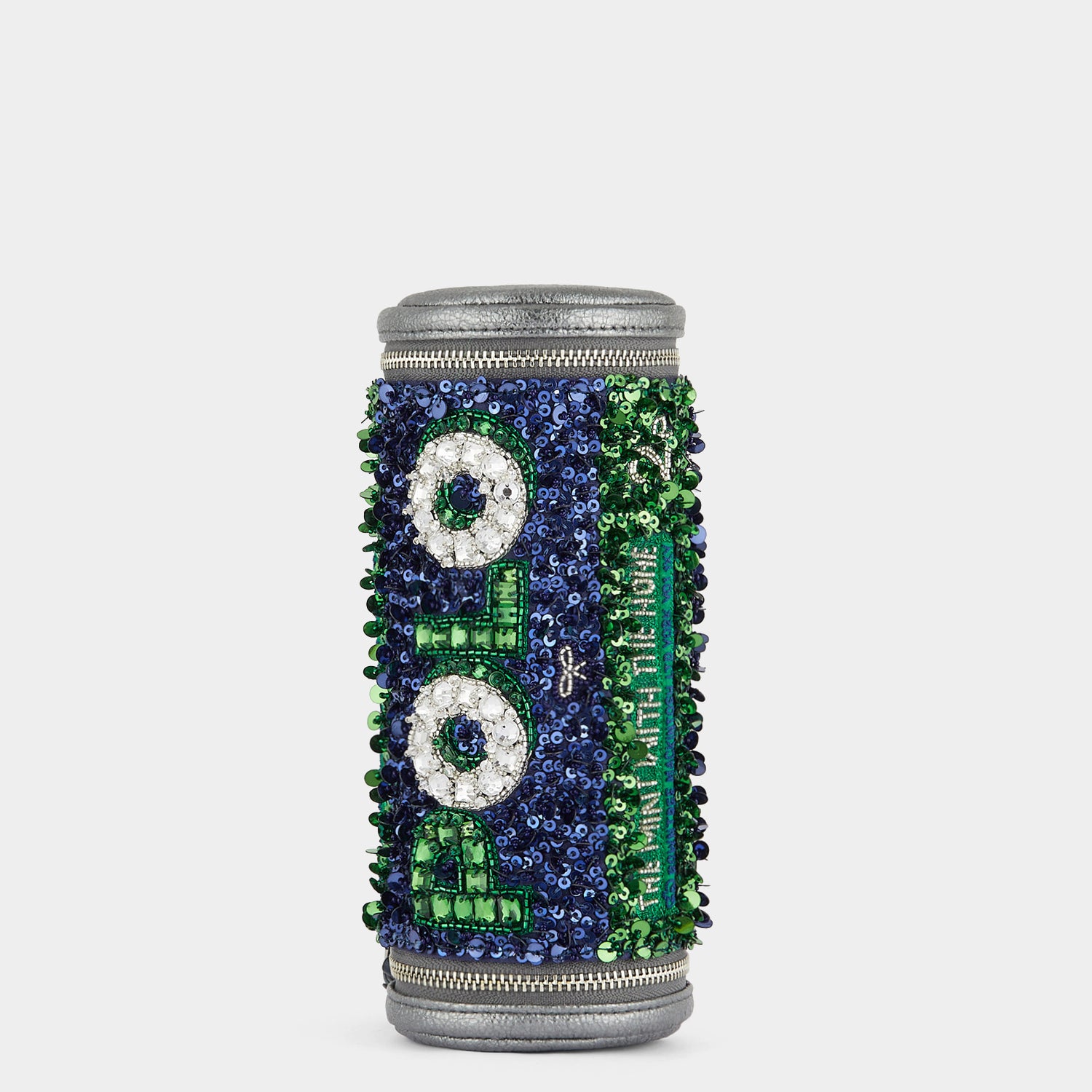 Anya Brands Polo Clutch -

                  
                    Sequins in Marine -
                  

                  Anya Hindmarch UK
