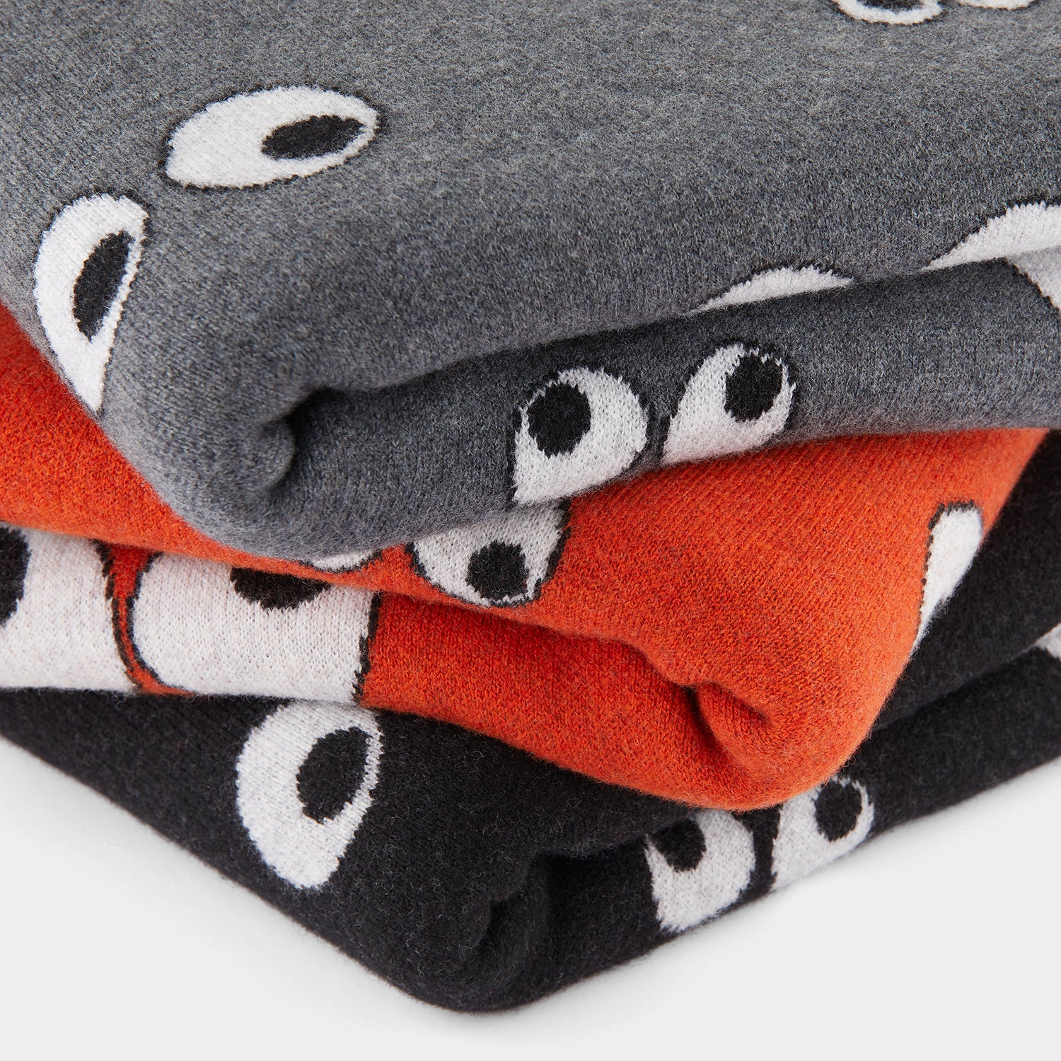 All Over Eyes Scarf -

                  
                    Black Lambswool Eyes Black -
                  

                  Anya Hindmarch UK
