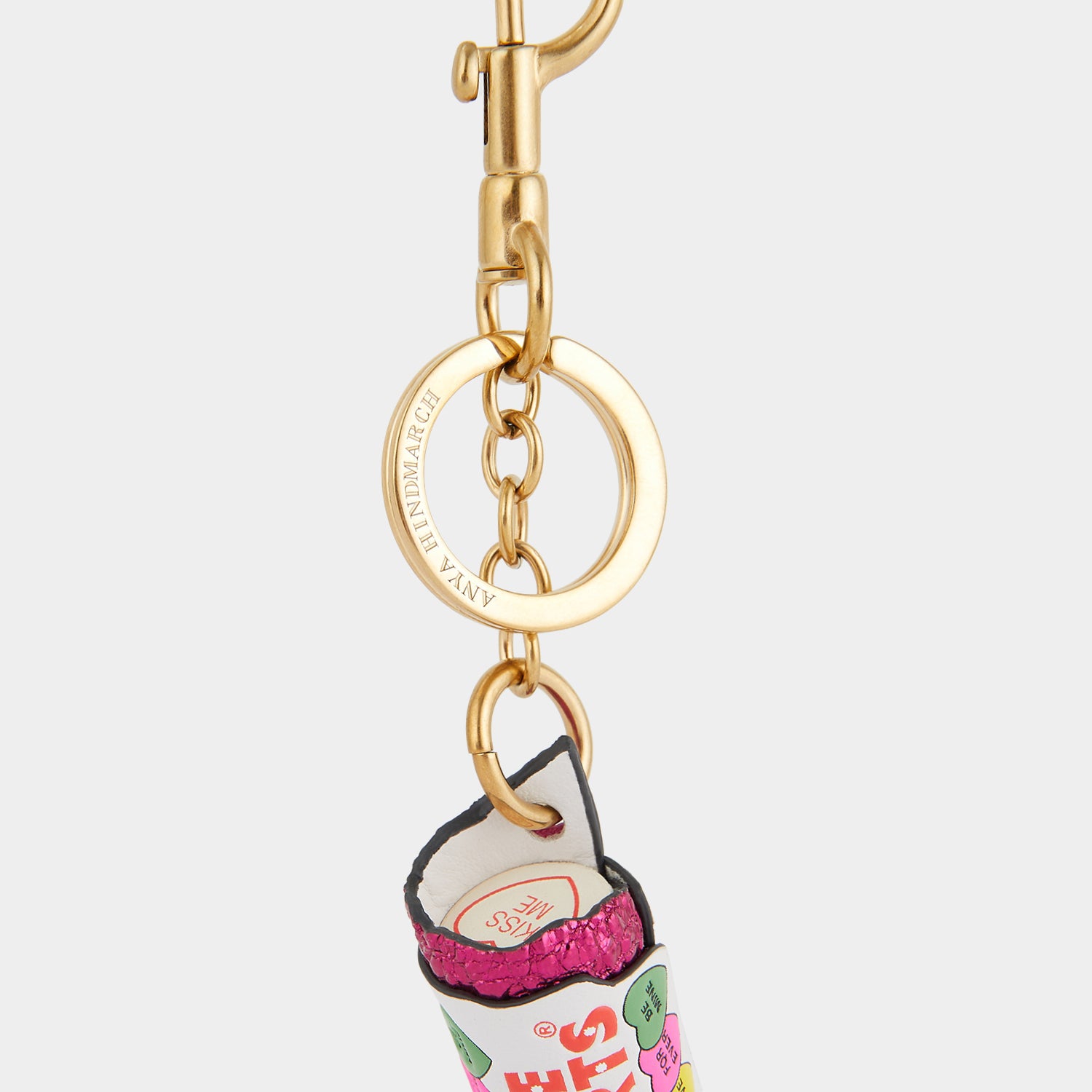 Anya Brands Love Hearts Charm -

                  
                    Capra in White -
                  

                  Anya Hindmarch UK
