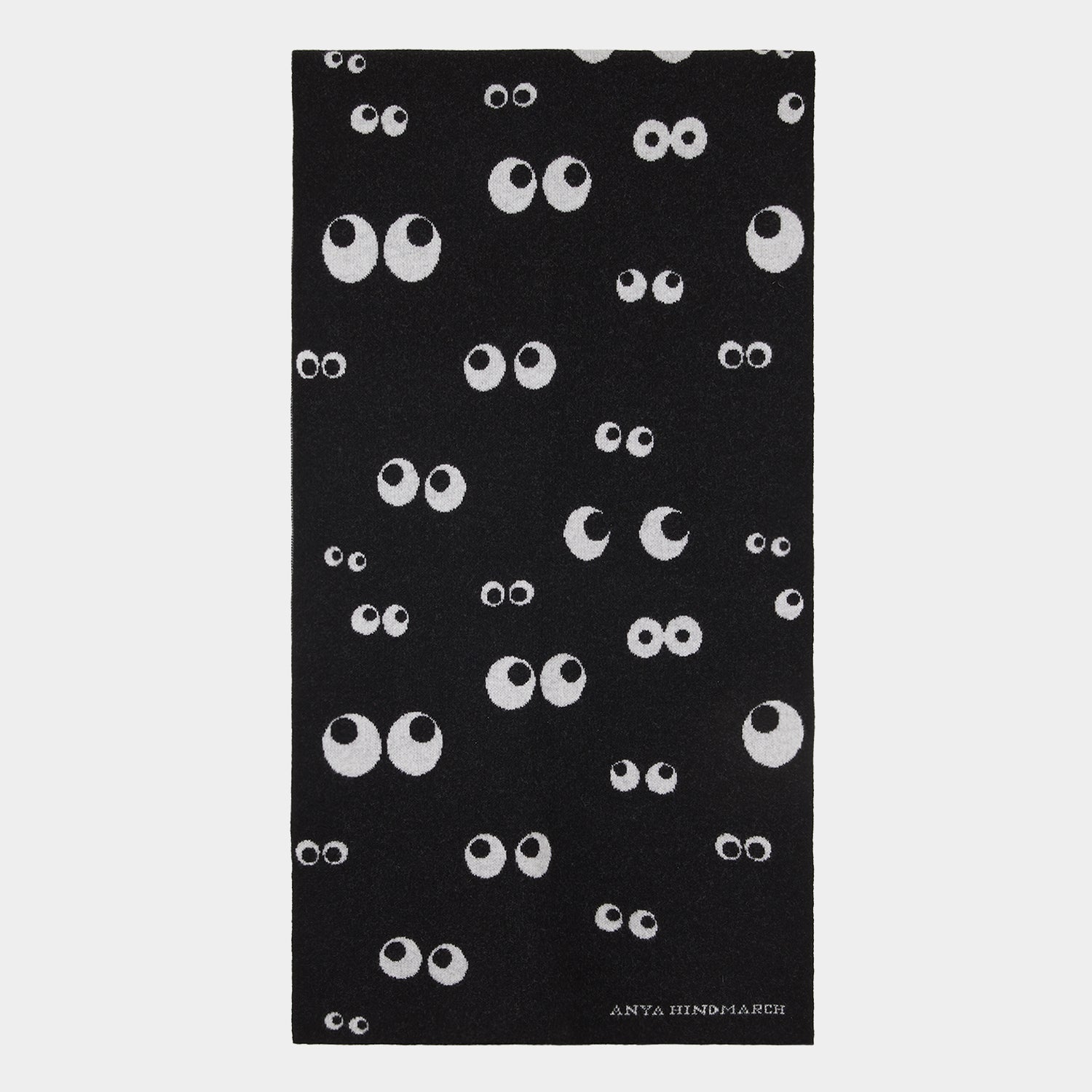 All Over Eyes Scarf -

                  
                    Black Lambswool Eyes Black -
                  

                  Anya Hindmarch UK
