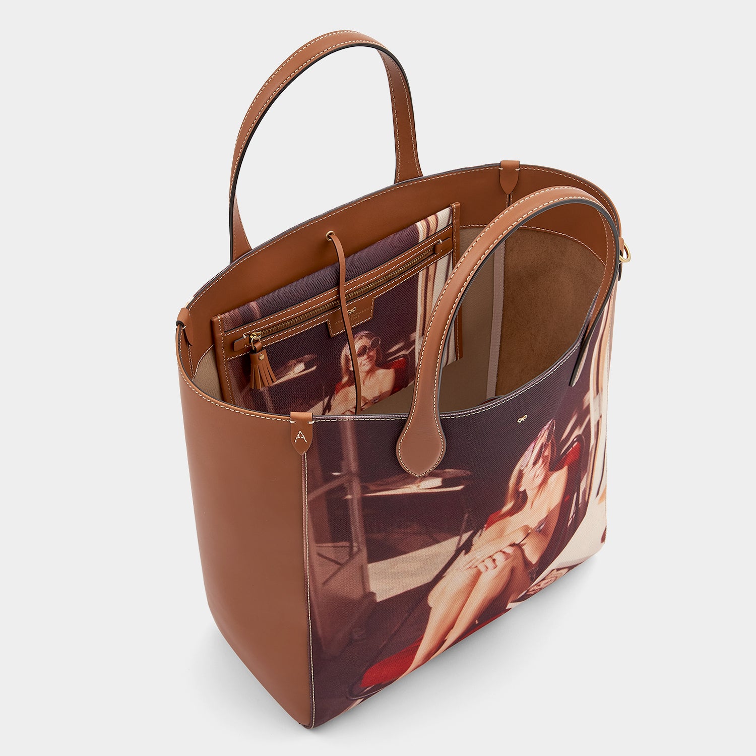 Be A Bag N/S Tote -

                  
                    Recyled Canvas in Tan -
                  

                  Anya Hindmarch UK
