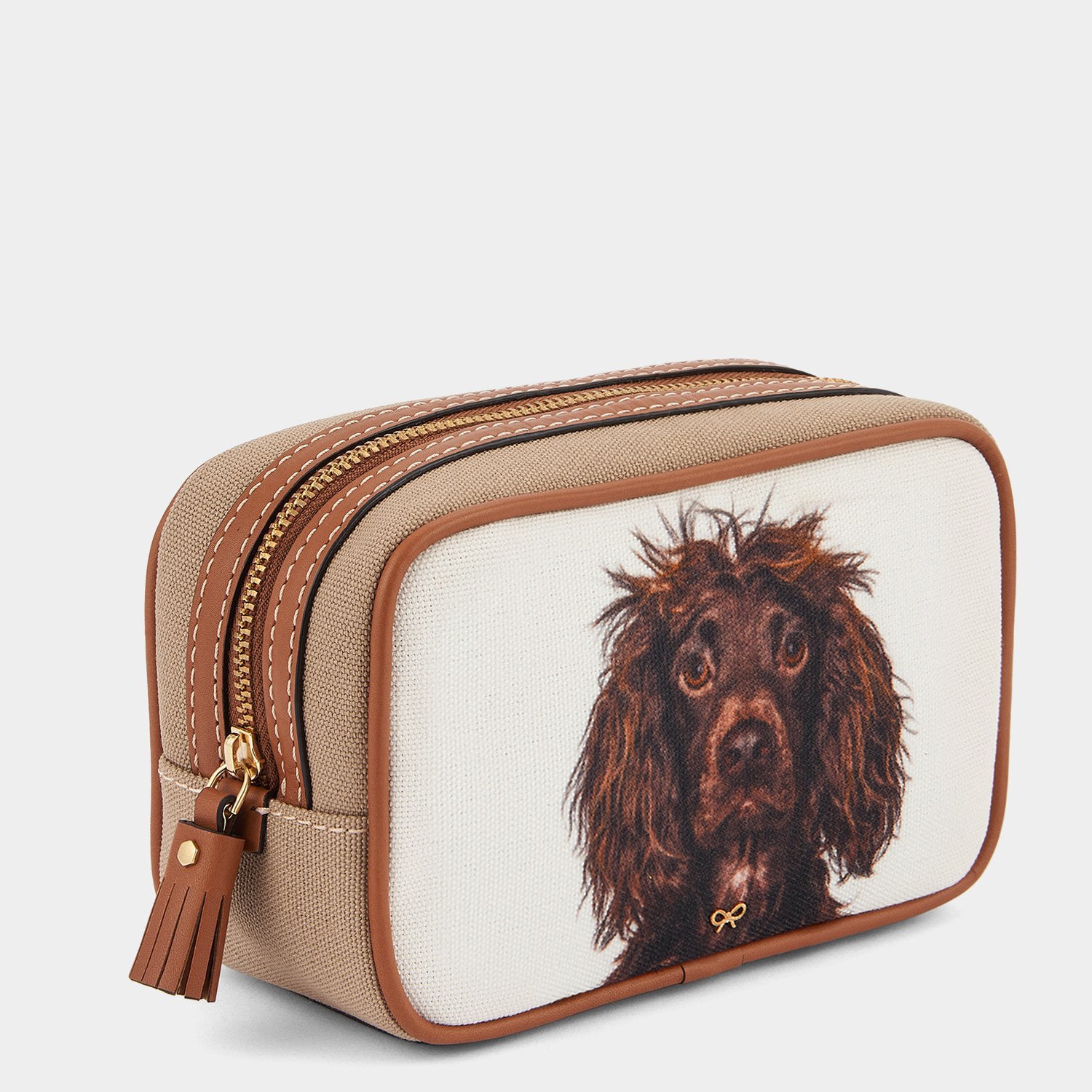 Be A Bag Small Wash bag -

                  
                    Recyled Canvas in Tan -
                  

                  Anya Hindmarch UK
