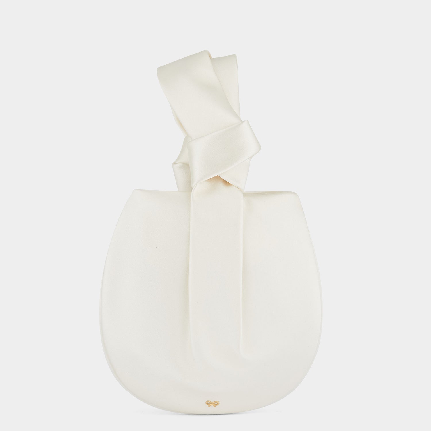 Tie the Knot Clutch -

                  
                    Double Satin in Ivory -
                  

                  Anya Hindmarch UK
