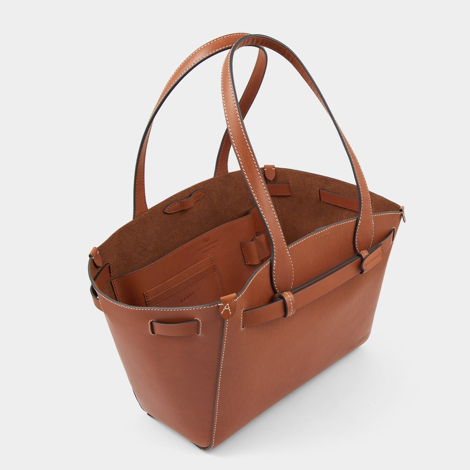 Return to Nature Small Tote -

                  
                    Compostable Leather in Tan -
                  

                  Anya Hindmarch UK
