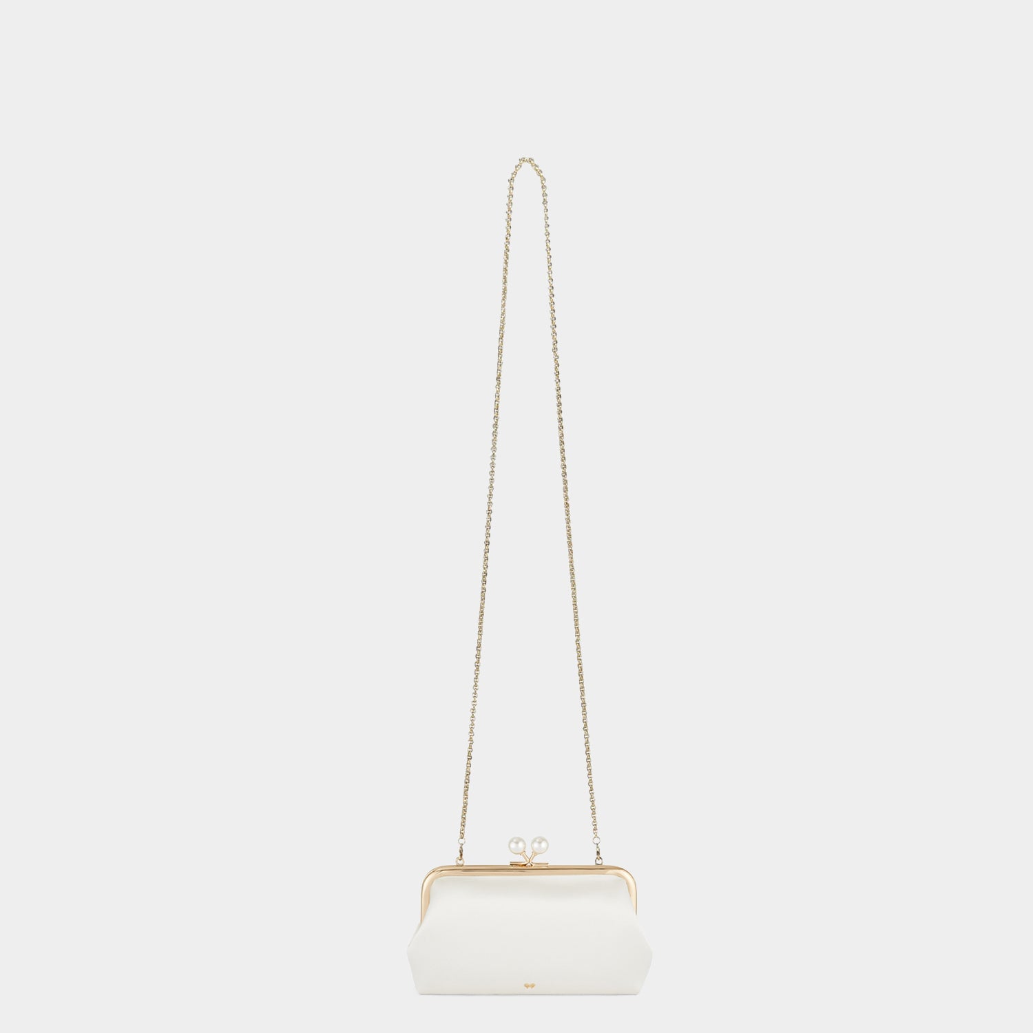 Pearls Maud Clutch -

                  
                    Recycled Satin in Ivory -
                  

                  Anya Hindmarch UK
