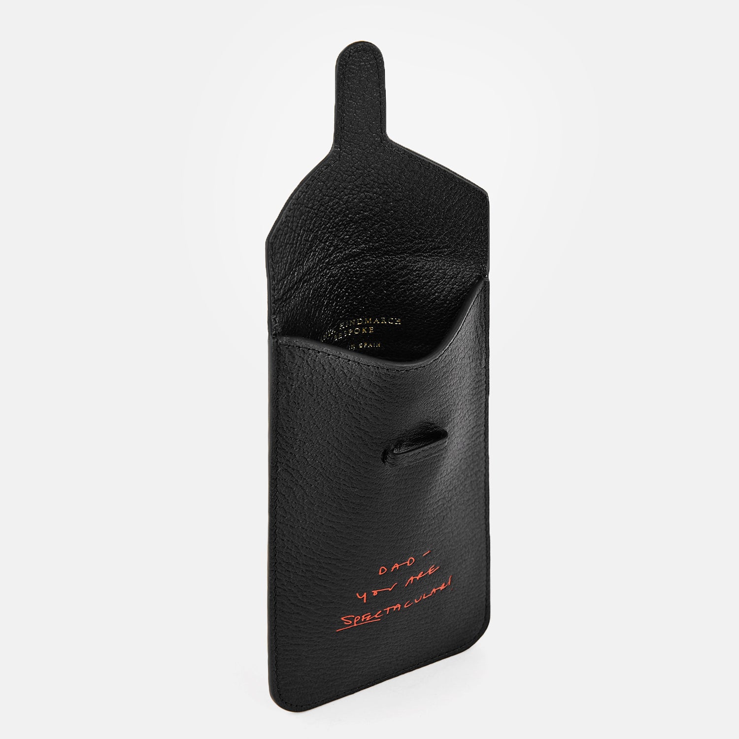 Bespoke Glasses Case -

                  
                    Capra in Black -
                  

                  Anya Hindmarch UK
