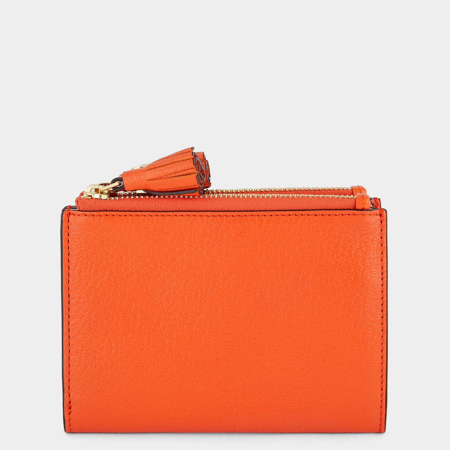 Small Double Zip Wallet -

                  
                    Capra in Clementine -
                  

                  Anya Hindmarch UK
