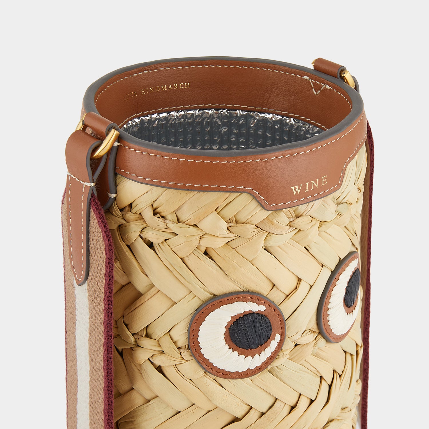 Eyes Wine Bottle Holder -

                  
                    Seagrass in Natural -
                  

                  Anya Hindmarch UK
