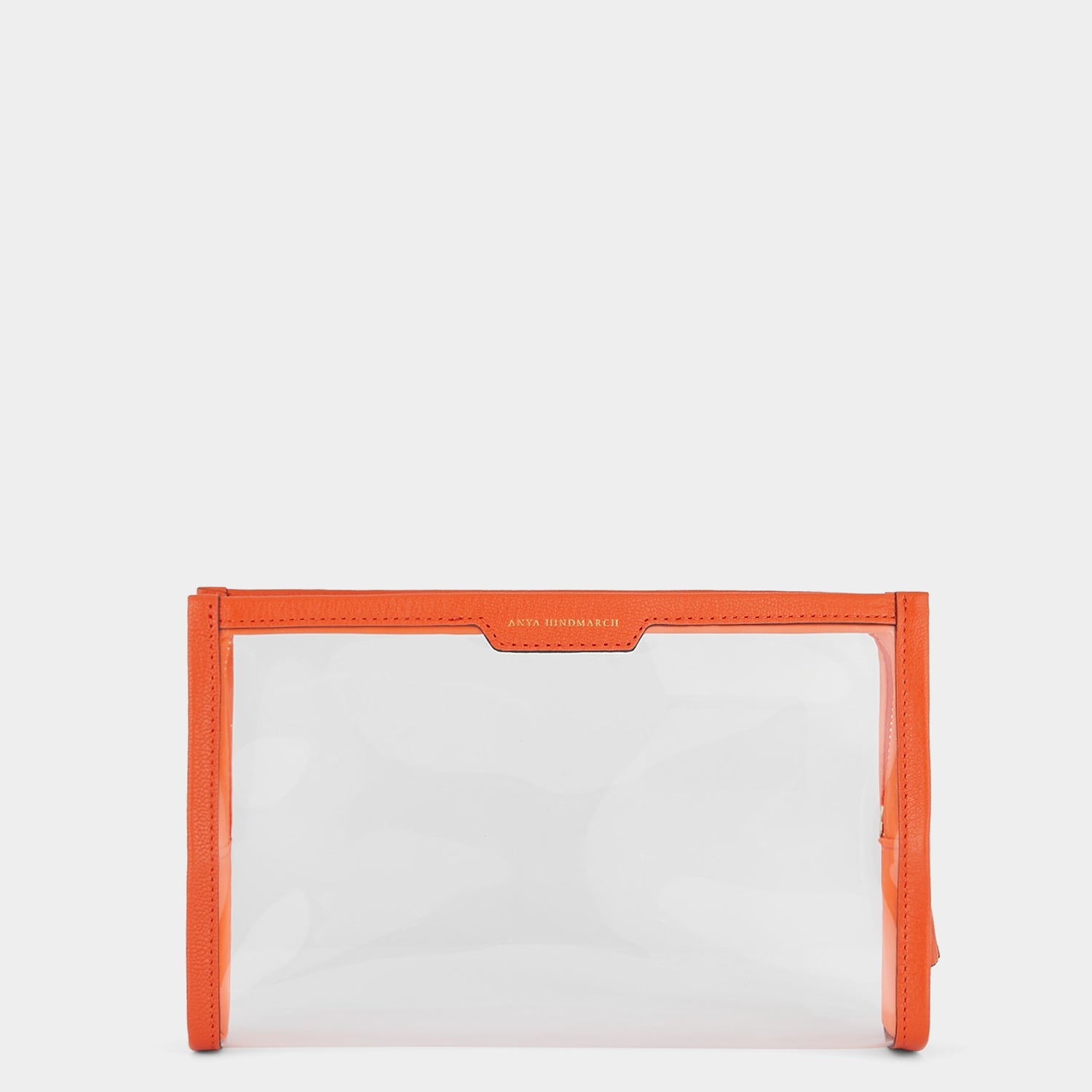 Things Pouch -

                  
                    Capra Leather in Clementine -
                  

                  Anya Hindmarch UK

