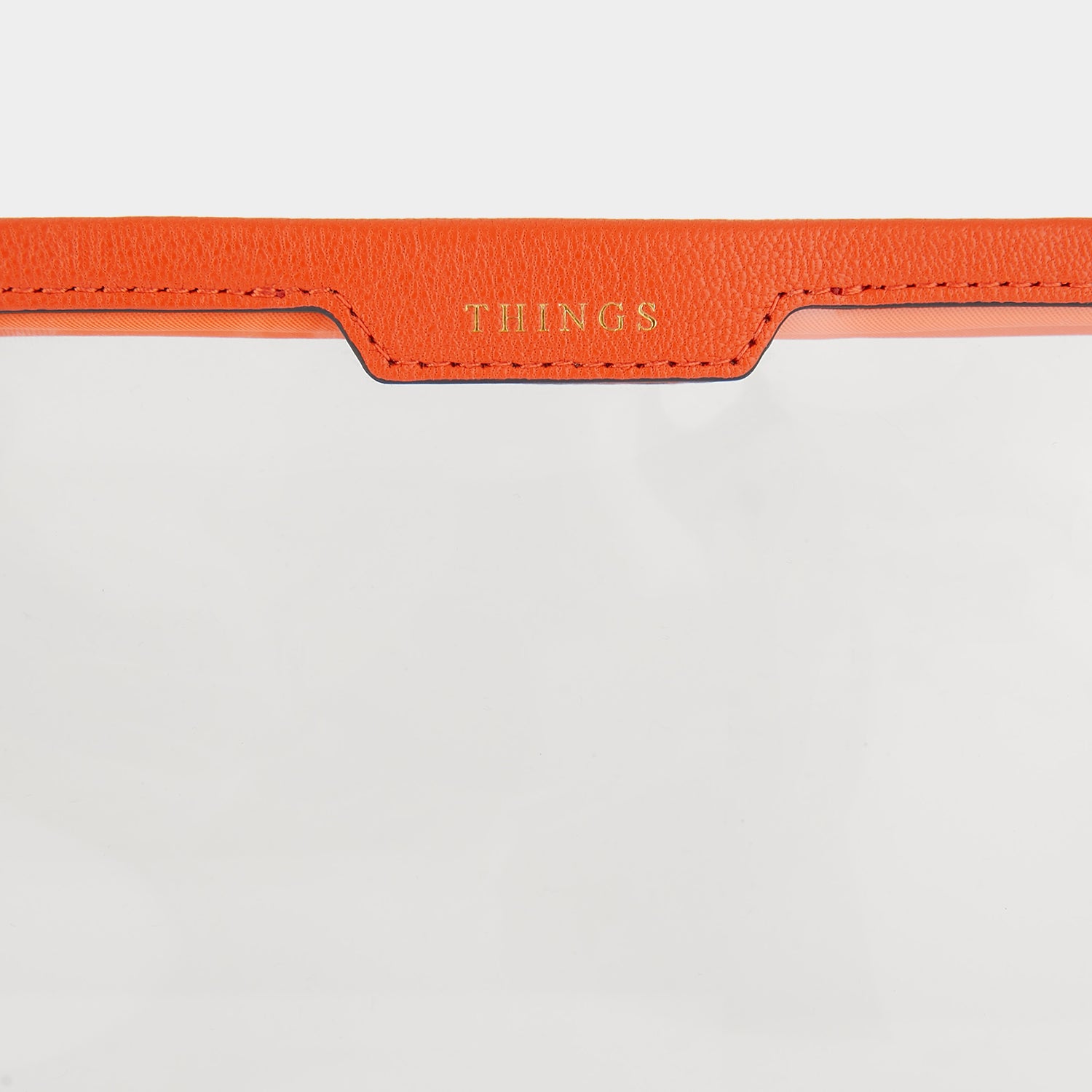 Things Pouch -

                  
                    Capra Leather in Clementine -
                  

                  Anya Hindmarch UK
