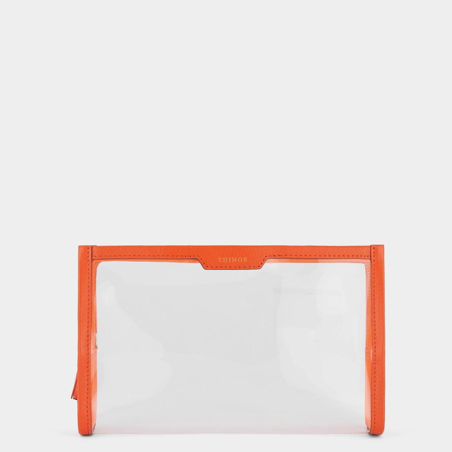 Things Pouch -

                  
                    Capra Leather in Clementine -
                  

                  Anya Hindmarch UK
