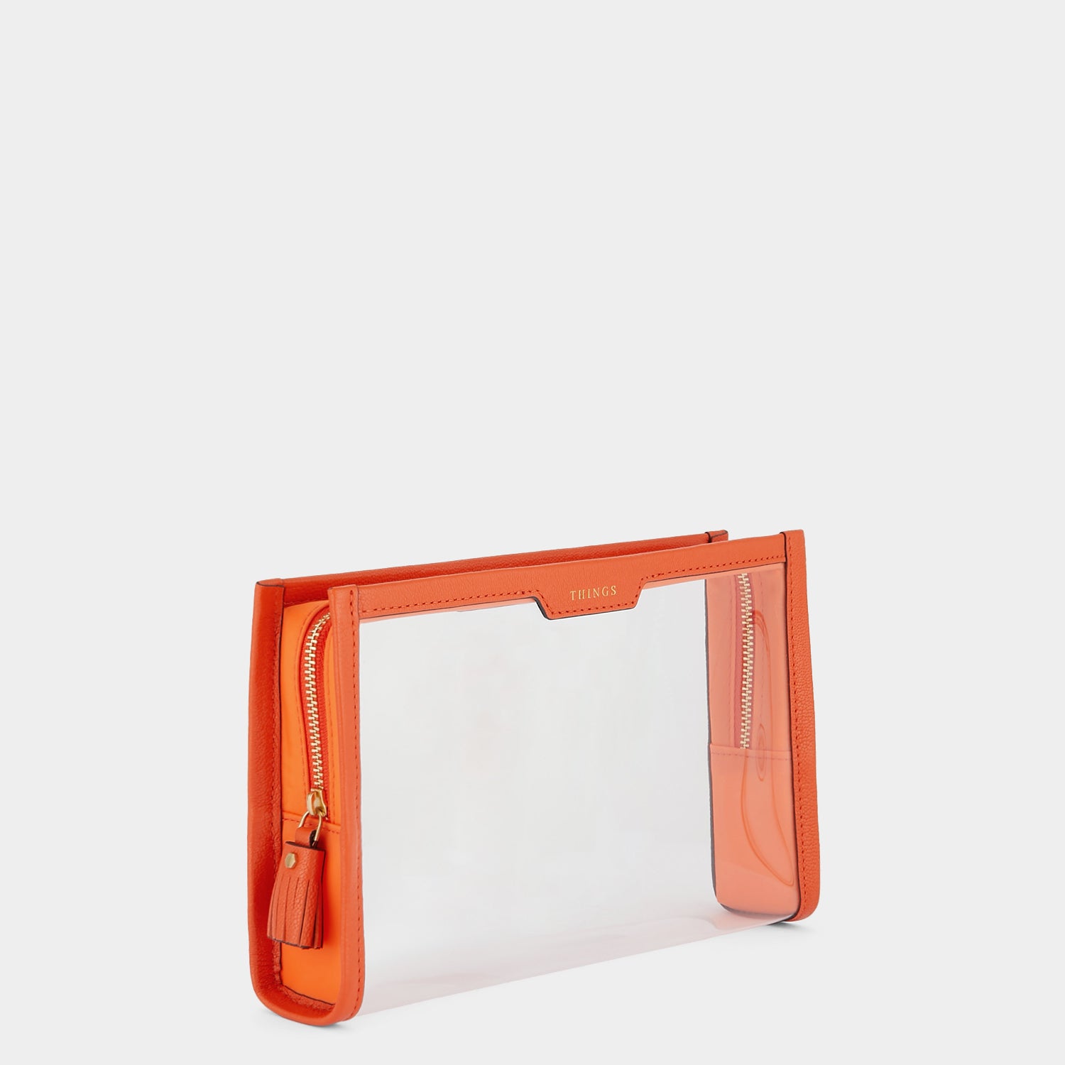 Things Pouch -

                  
                    Capra Leather in Clementine -
                  

                  Anya Hindmarch UK
