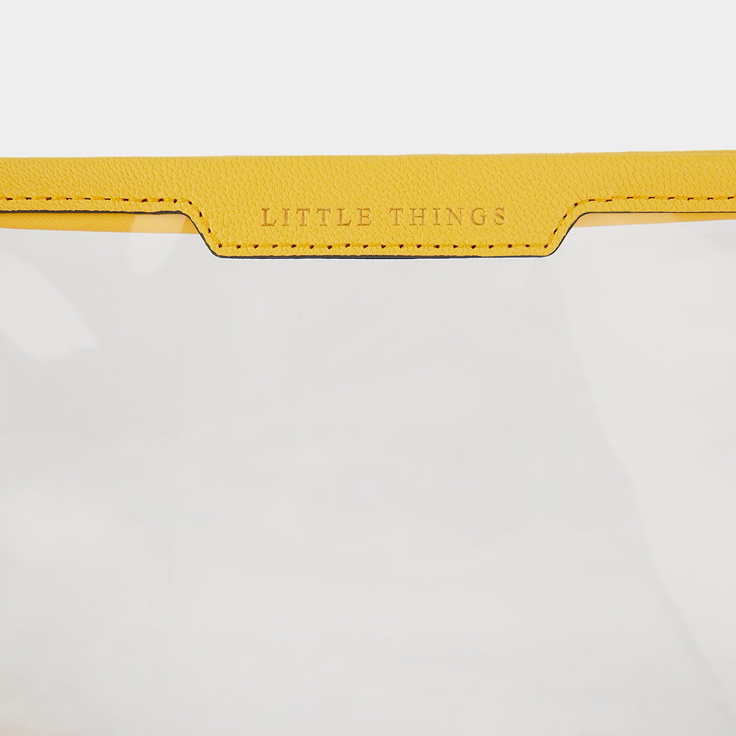 Little Things Pouch -

                  
                    Capra Leather in Yellow -
                  

                  Anya Hindmarch UK
