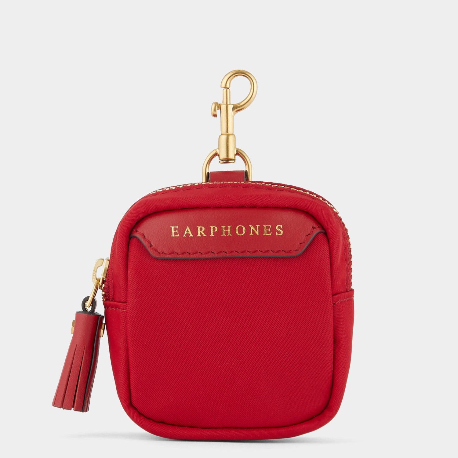Earphones Pouch -

                  
                    Regenerated ECONYL® in Red -
                  

                  Anya Hindmarch UK
