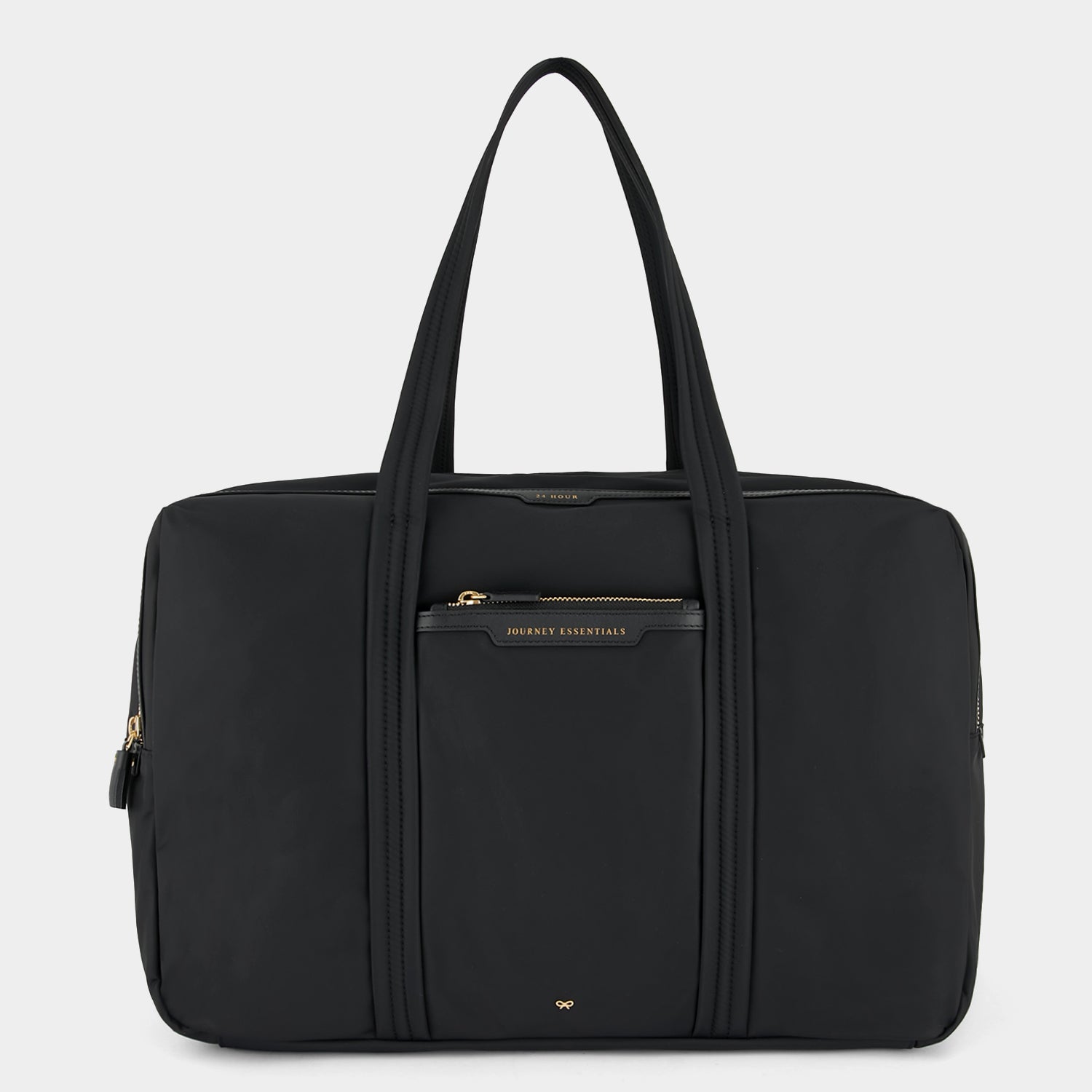 24 Hour Travel Bag -

                  
                    Econyl® Regenerated Nylon in Black -
                  

                  Anya Hindmarch UK
