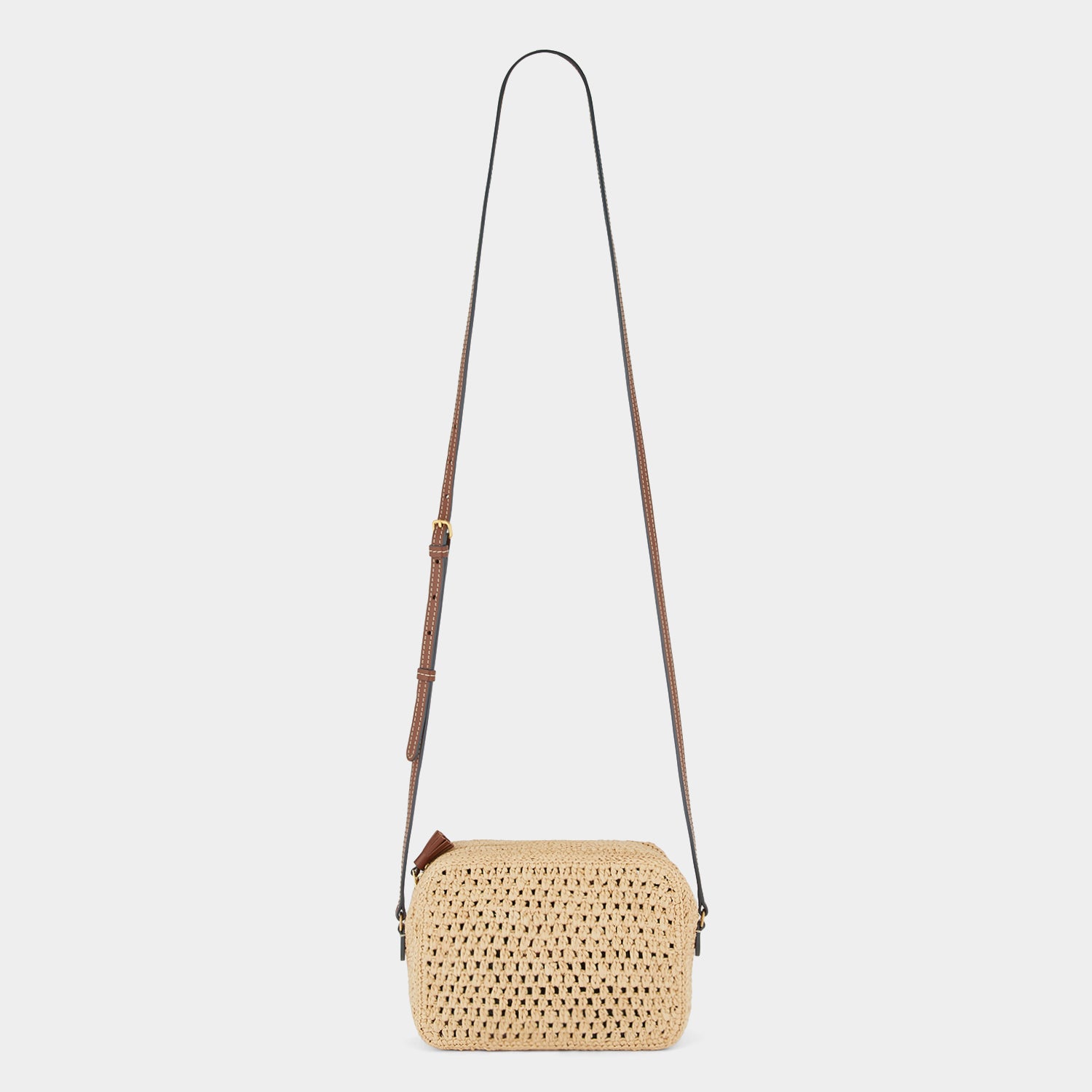 Handbag Cross Body Sac Small Raffia Cross-body Bag With Eyes Anya