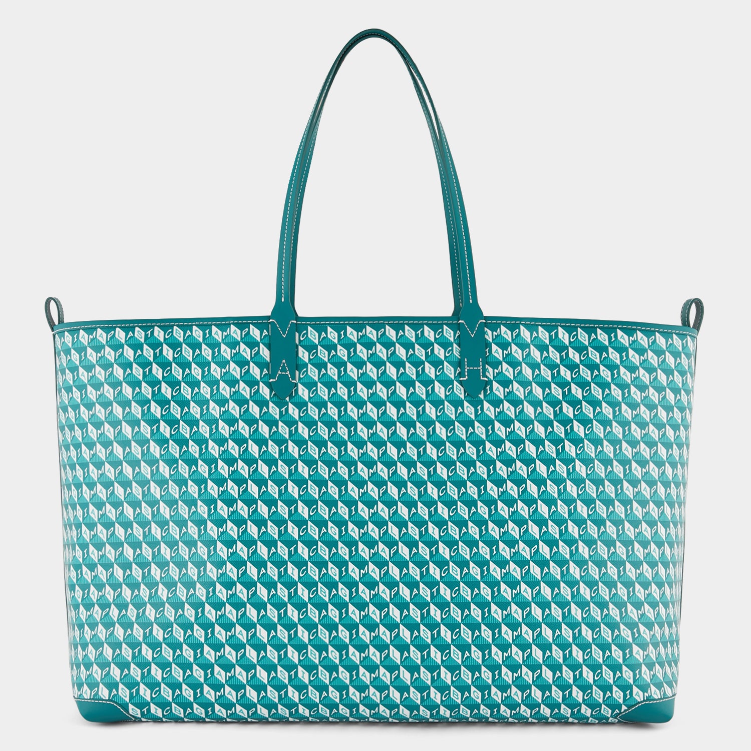 I am a Plastic Bag Tote XL Frog Multi Pocket Tote -

                  
                    Recycled Canvas in Viridian -
                  

                  Anya Hindmarch UK
