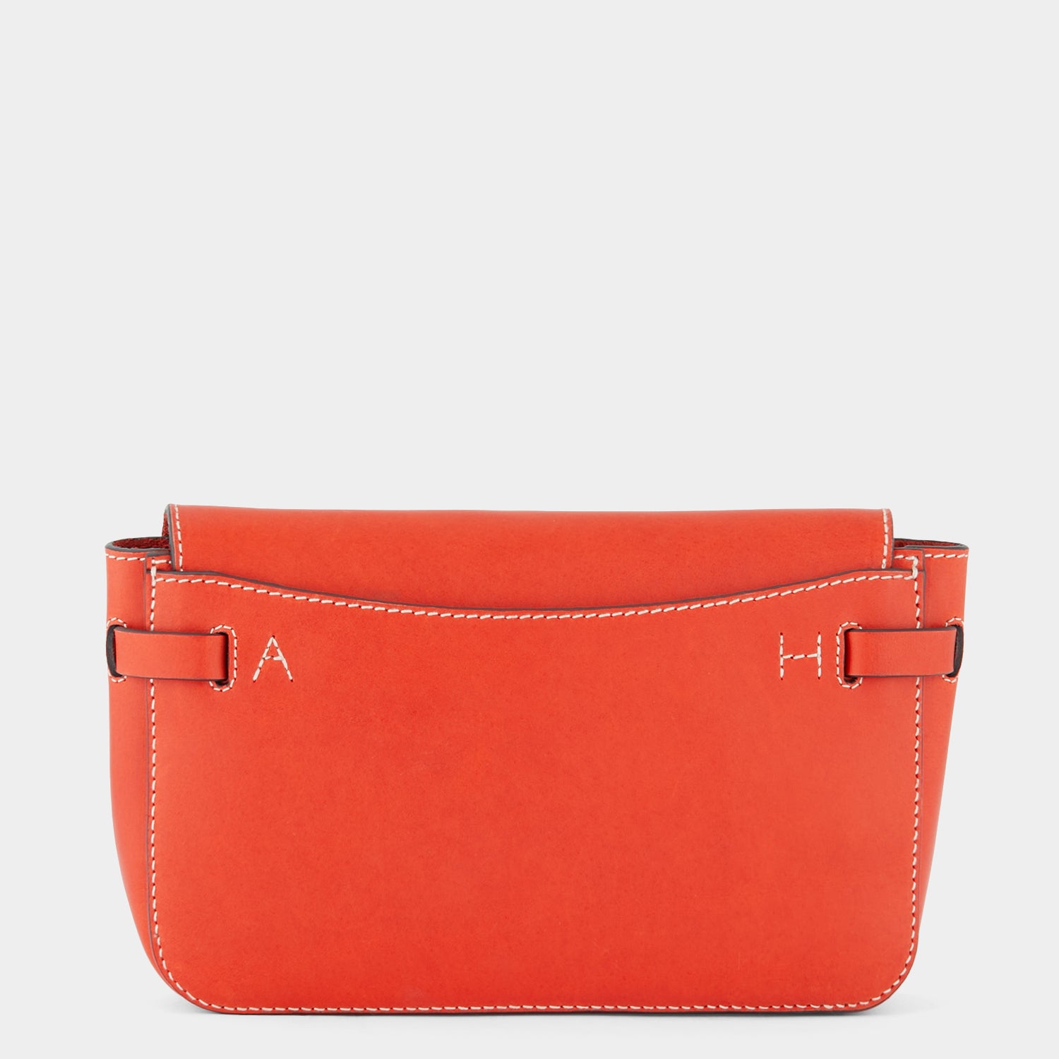 Return to Nature Clutch -

                  
                    Compostable Leather in Flame Red -
                  

                  Anya Hindmarch UK
