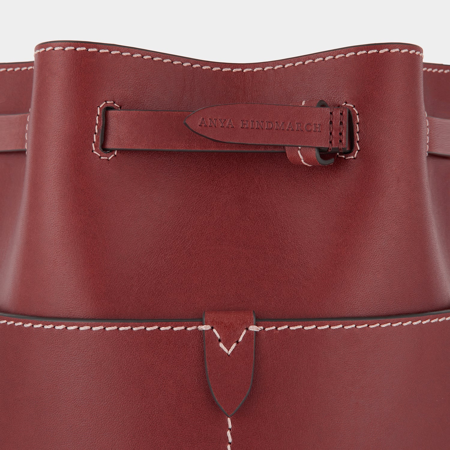 Return to Nature Small Bucket Bag -

                  
                    Compostable Leather in Rosewood -
                  

                  Anya Hindmarch UK
