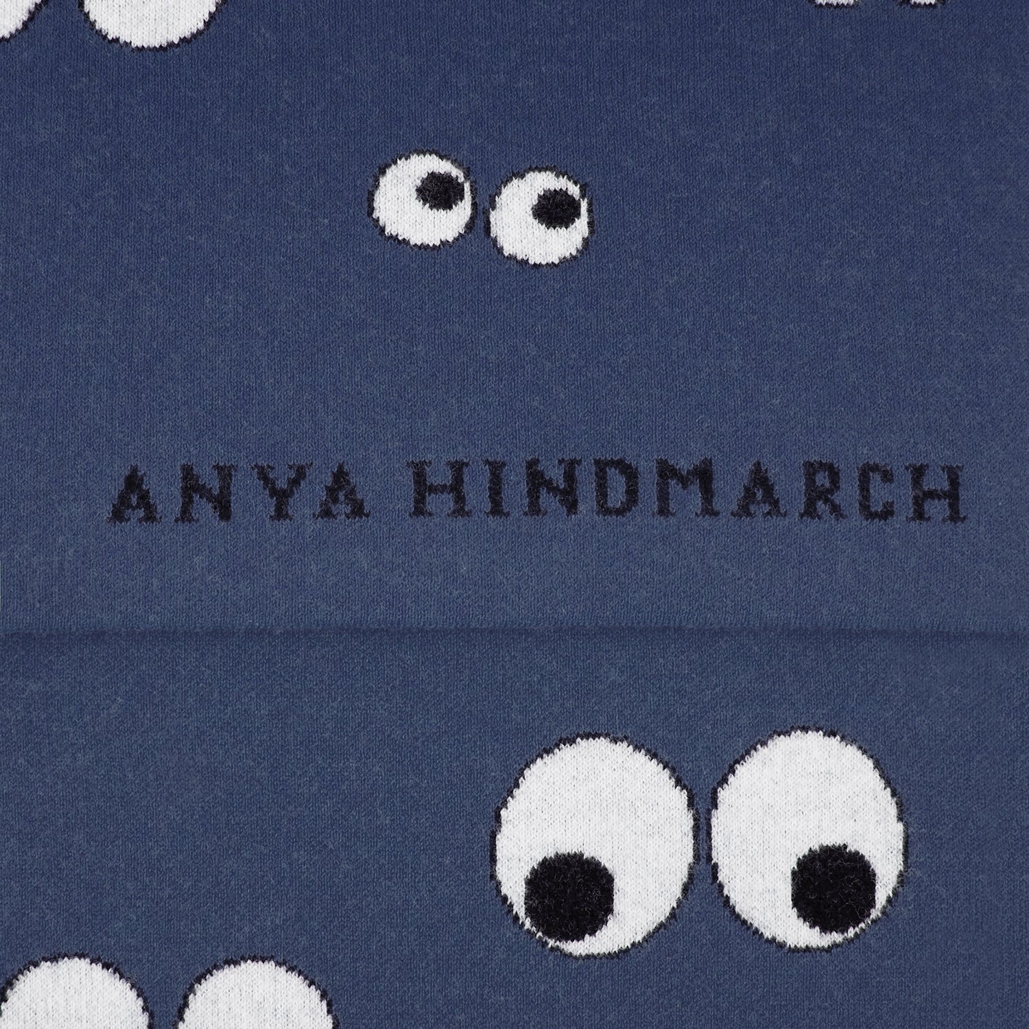 All Over Eyes Cushion -

                  
                    Lambswool in Petrol -
                  

                  Anya Hindmarch UK
