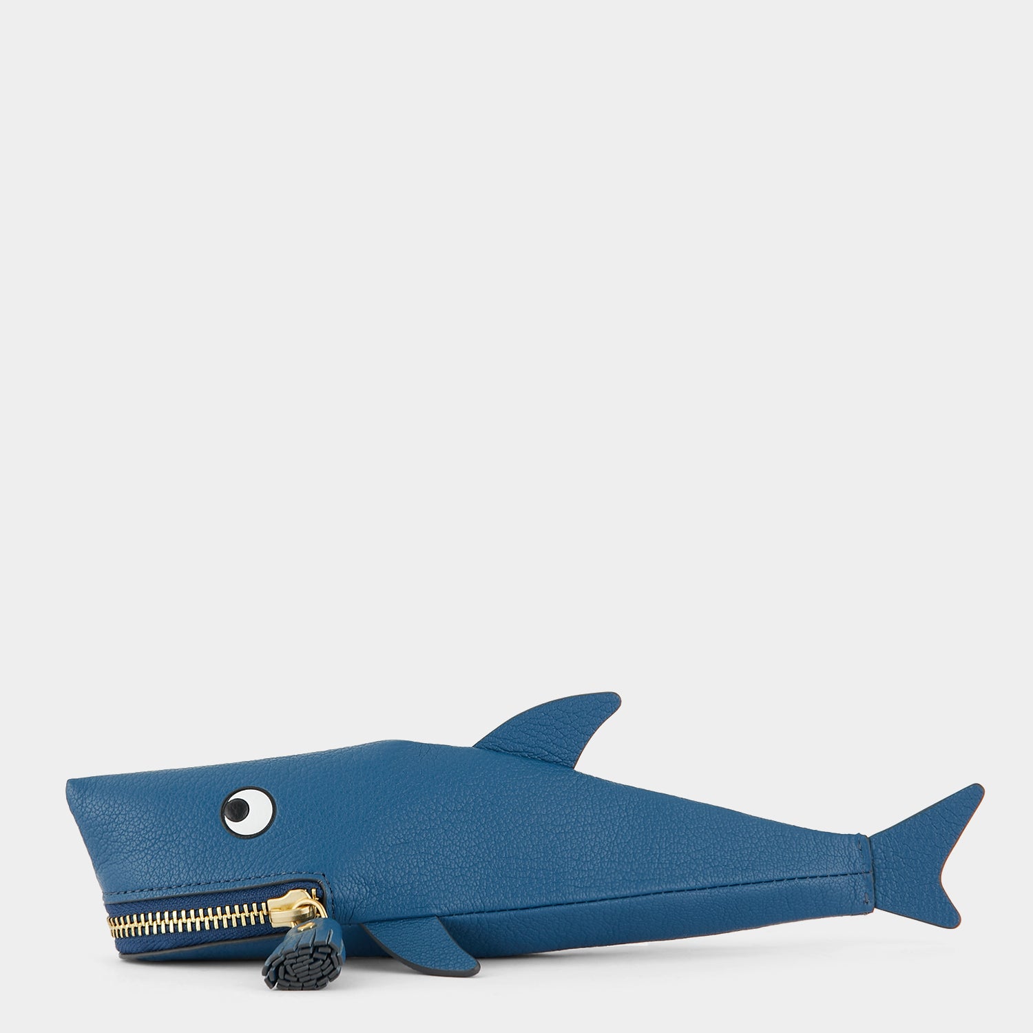 Shark Zip Pouch -

                  
                    Nappa in Blue -
                  

                  Anya Hindmarch UK
