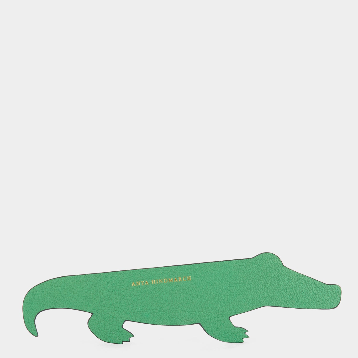 Crocodile Ruler -

                  
                    Shiny Capra in Green -
                  

                  Anya Hindmarch UK
