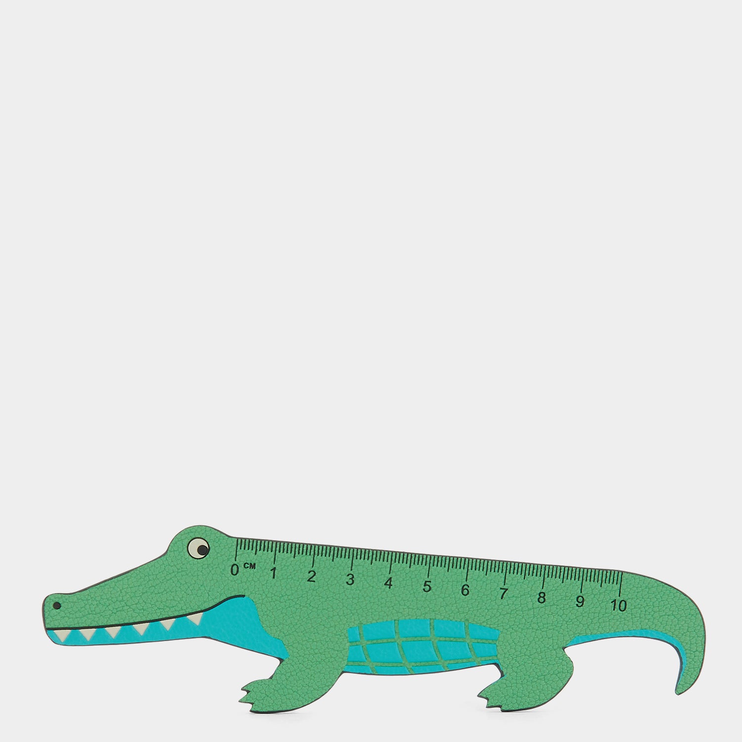 Crocodile Ruler -

                  
                    Shiny Capra in Green -
                  

                  Anya Hindmarch UK
