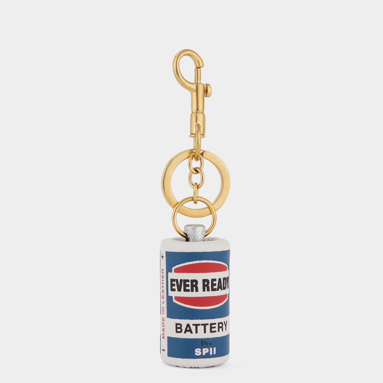Ever Ready Battery Charm -

                  
                    Shiny Capra in White -
                  

                  Anya Hindmarch UK

