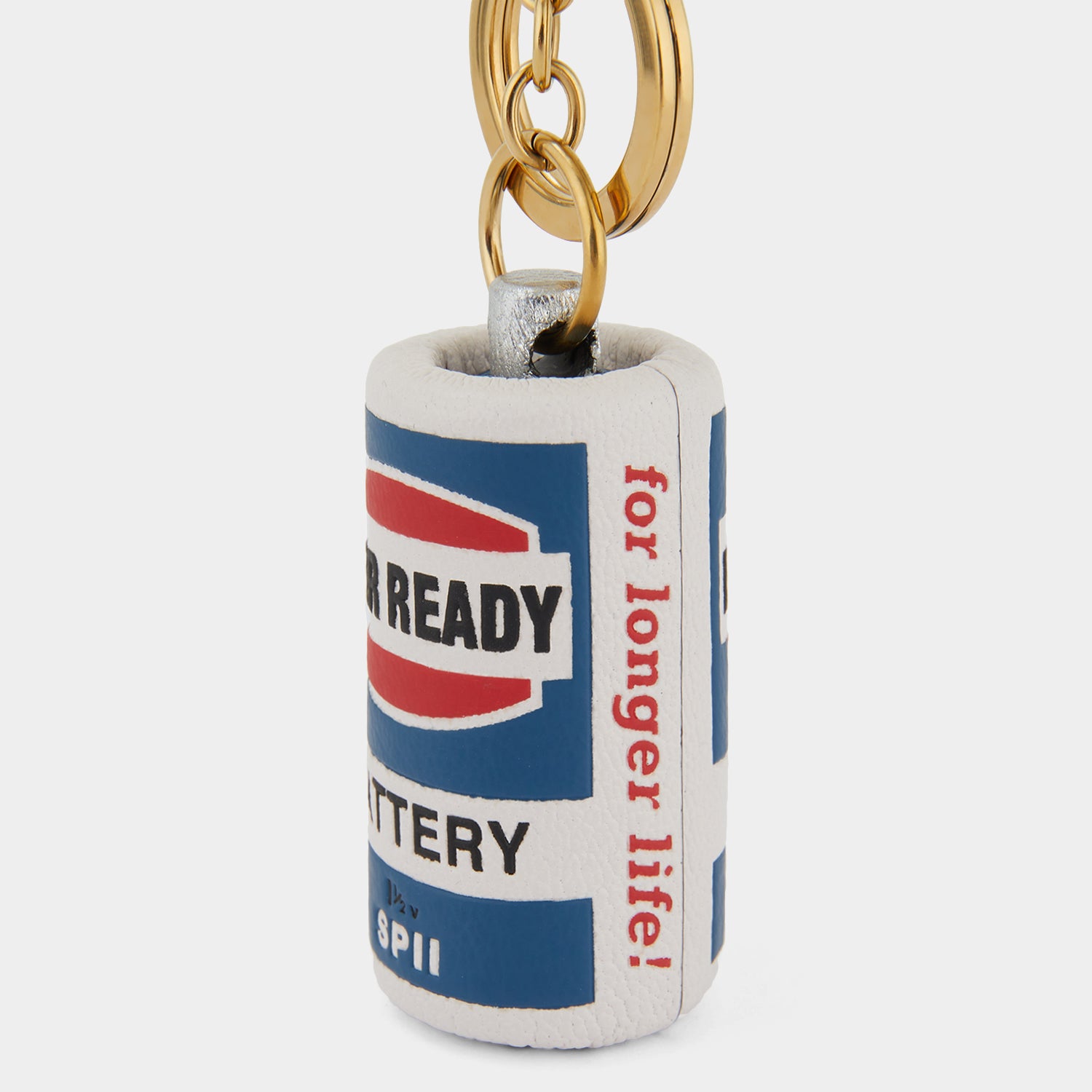 Ever Ready Battery Charm -

                  
                    Shiny Capra in White -
                  

                  Anya Hindmarch UK
