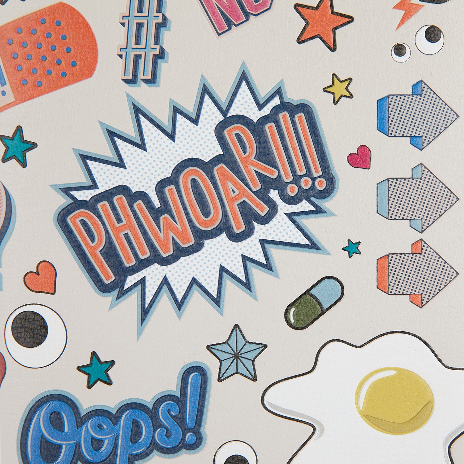 All Over Stickers A5 Journal | Anya Hindmarch UK