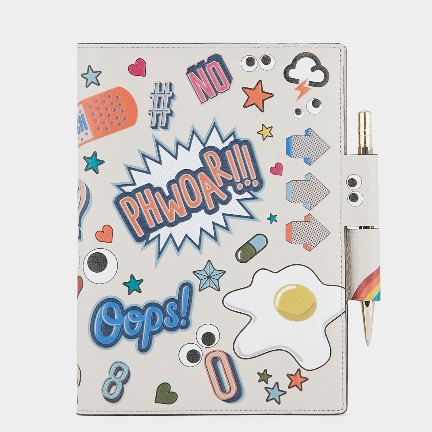 All Over Stickers A5 Journal -

                  
                    Capra in Chalk -
                  

                  Anya Hindmarch UK
