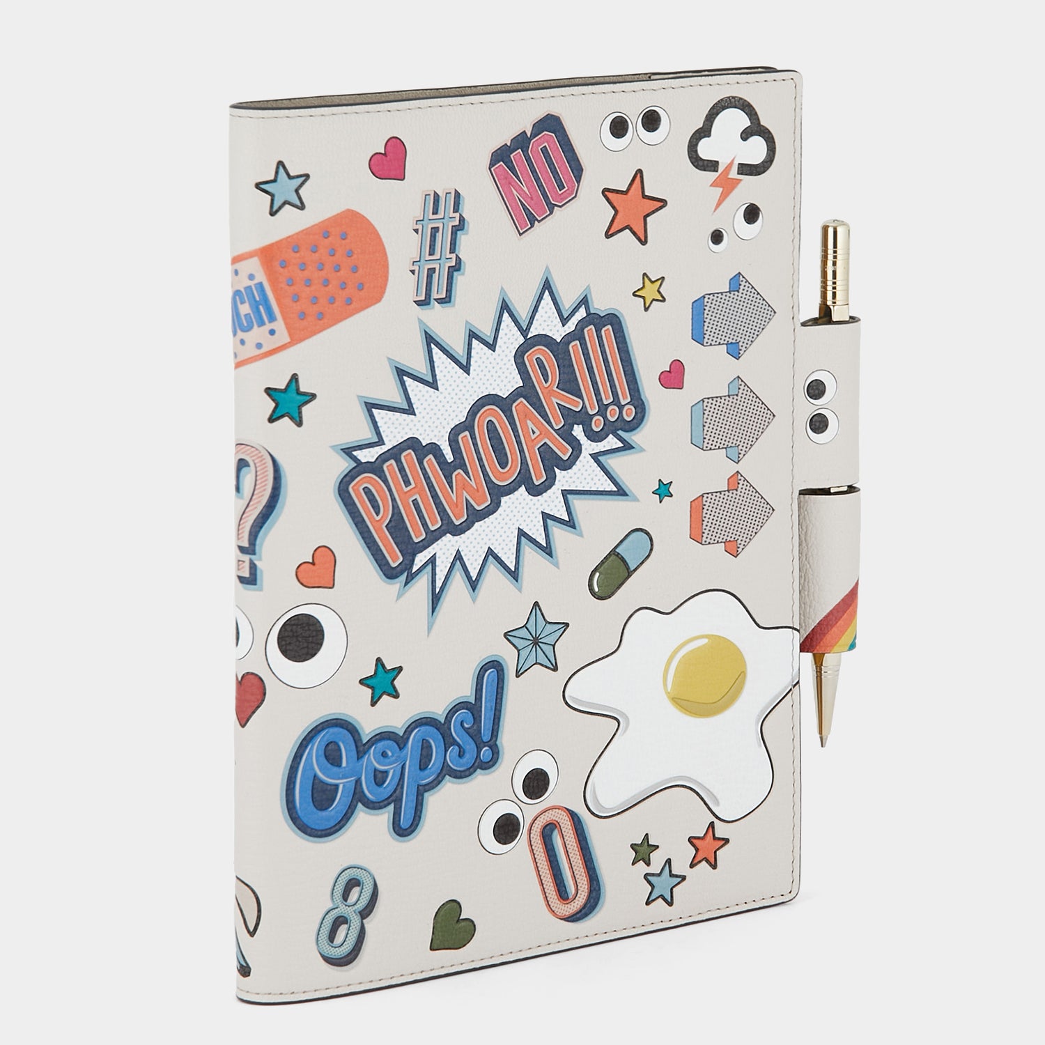 All Over Stickers A5 Journal | Anya Hindmarch UK