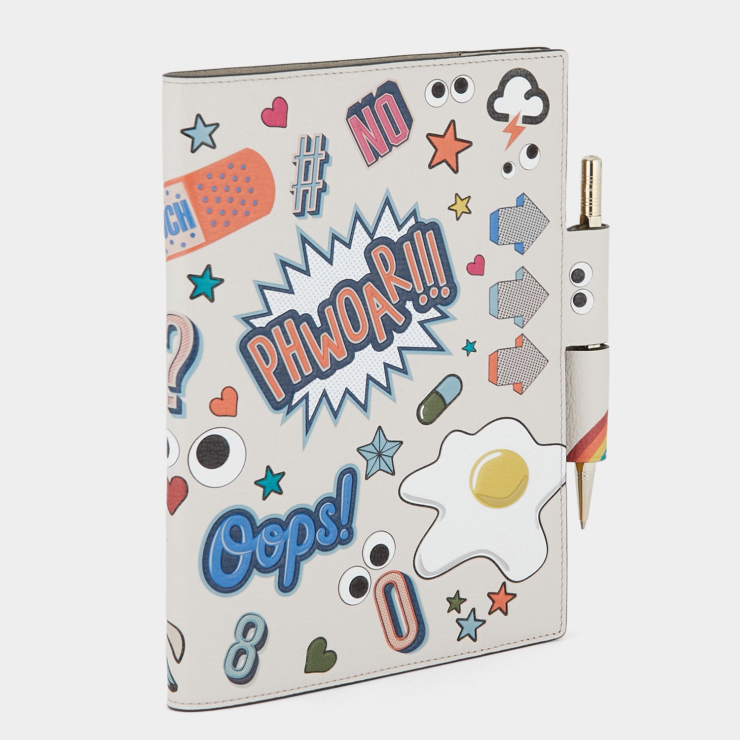 All Over Stickers A5 Journal -

                  
                    Capra in Chalk -
                  

                  Anya Hindmarch UK
