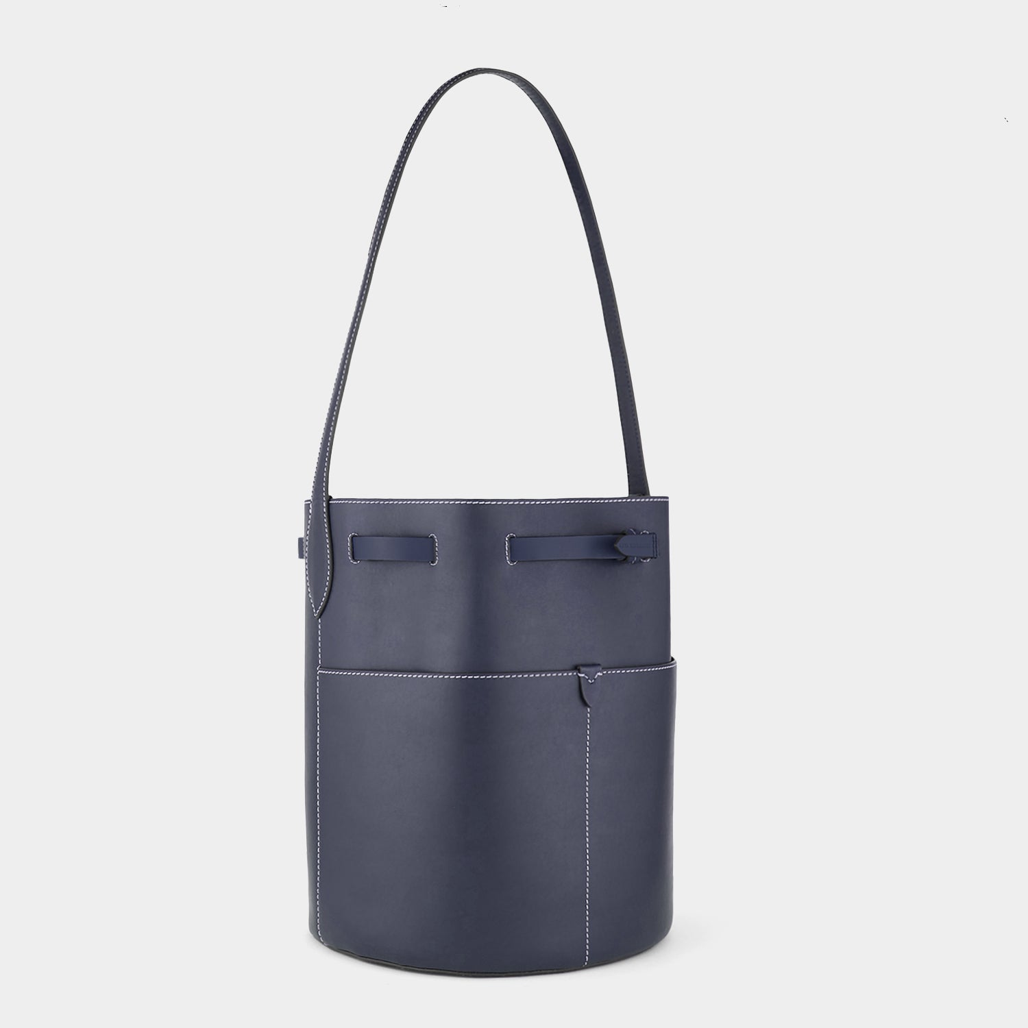 Return to Nature Bucket Bag -

                  
                    Compostable Leather in Marine -
                  

                  Anya Hindmarch UK
