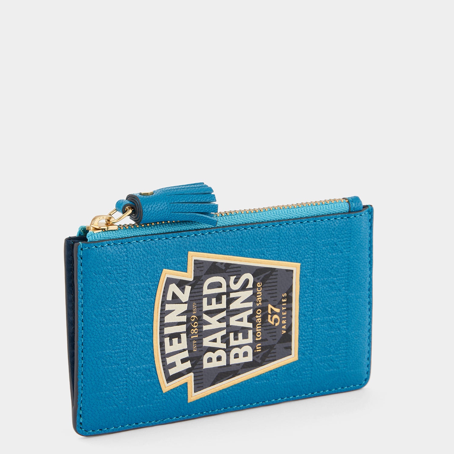 Anya Brands Heinz Baked Beans Zip Card Case -

                  
                    Capra Leather in Peacock -
                  

                  Anya Hindmarch UK
