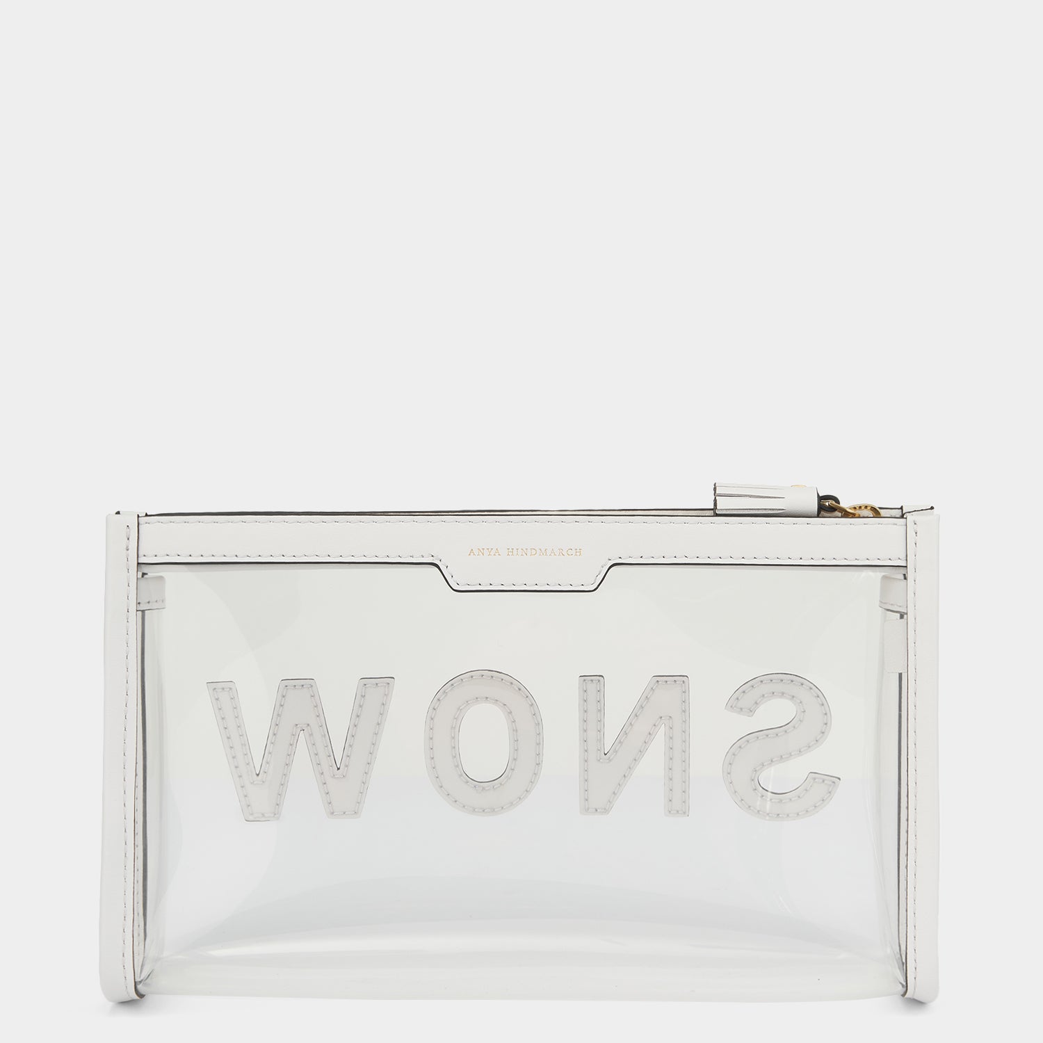 Snow Liquids Pouch -

                  
                    Capra in Clear/Chalk -
                  

                  Anya Hindmarch UK
