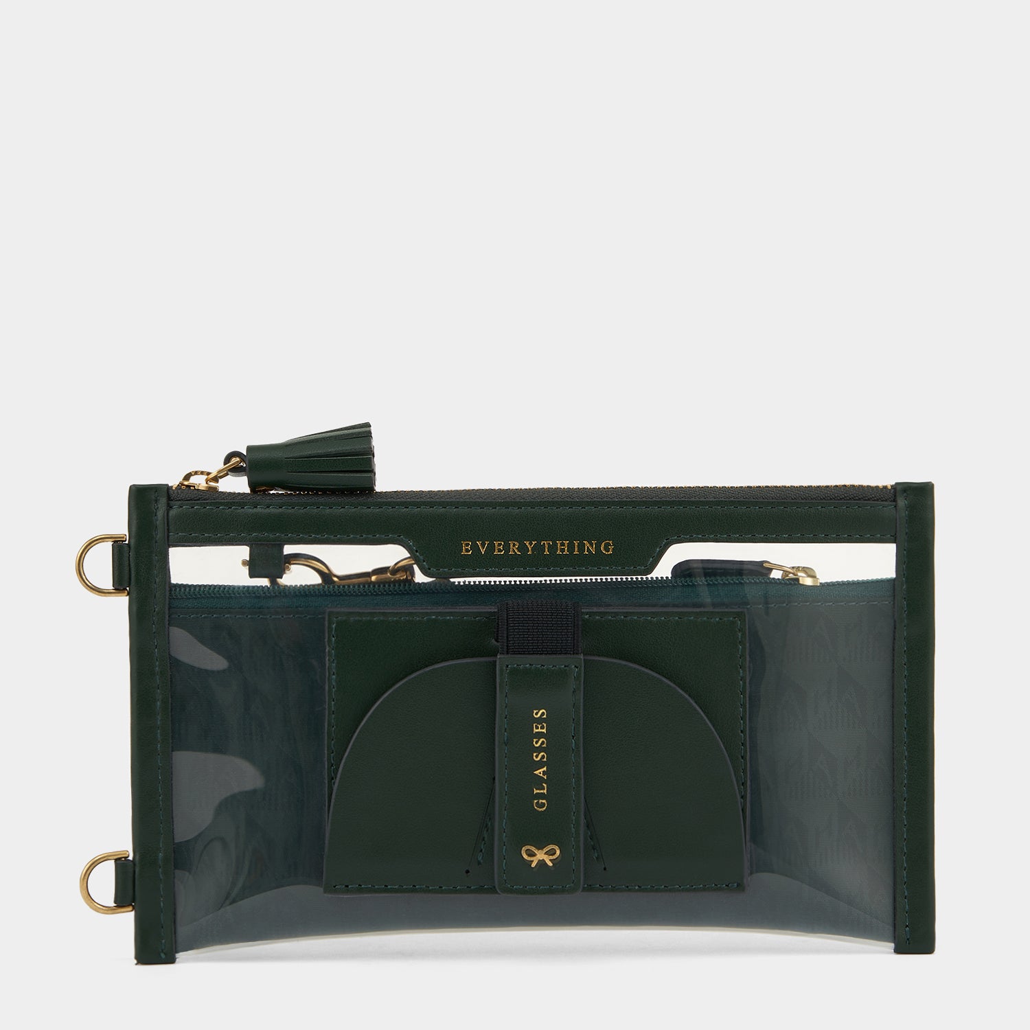 Everything Pouch -

                  
                    Nylon Jacquard in Dark Holly -
                  

                  Anya Hindmarch UK
