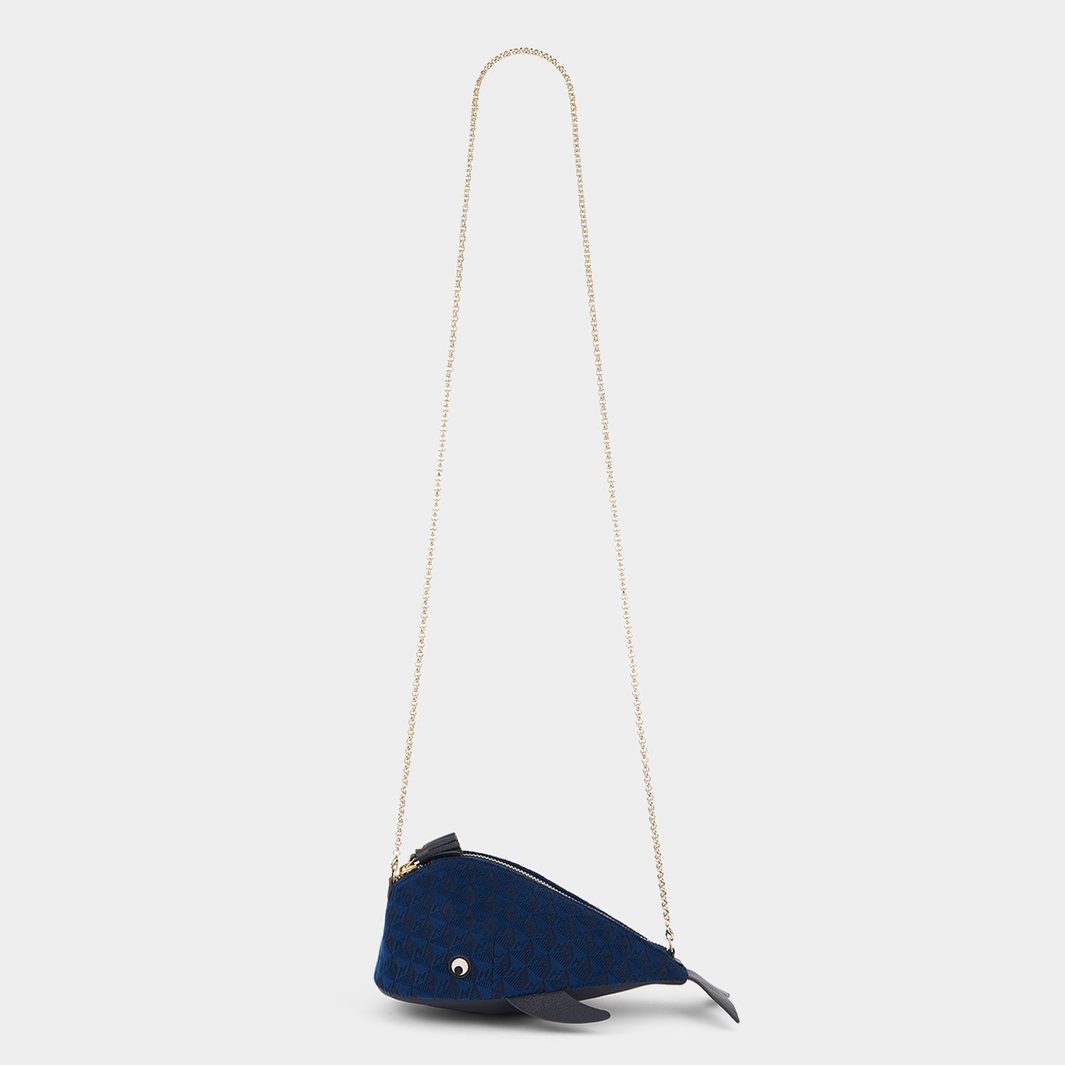 Whale Velvet Cross-body -

                  
                    Velvet in Marine -
                  

                  Anya Hindmarch UK
